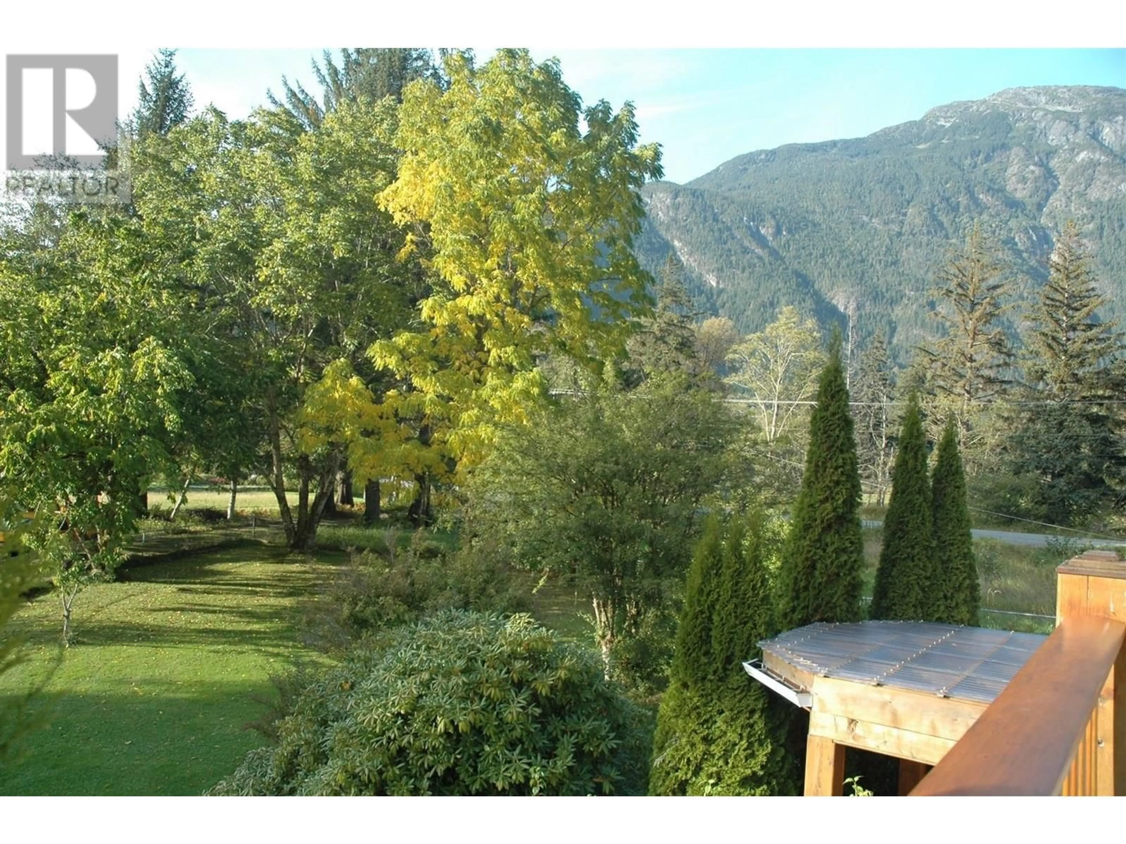 A pic from outside/outdoor area/front of a property/back of a property/a pic from drone, forest/trees view for 877 MACKENZIE HWY 20 HIGHWAY, Bella Coola British Columbia V0T1C0