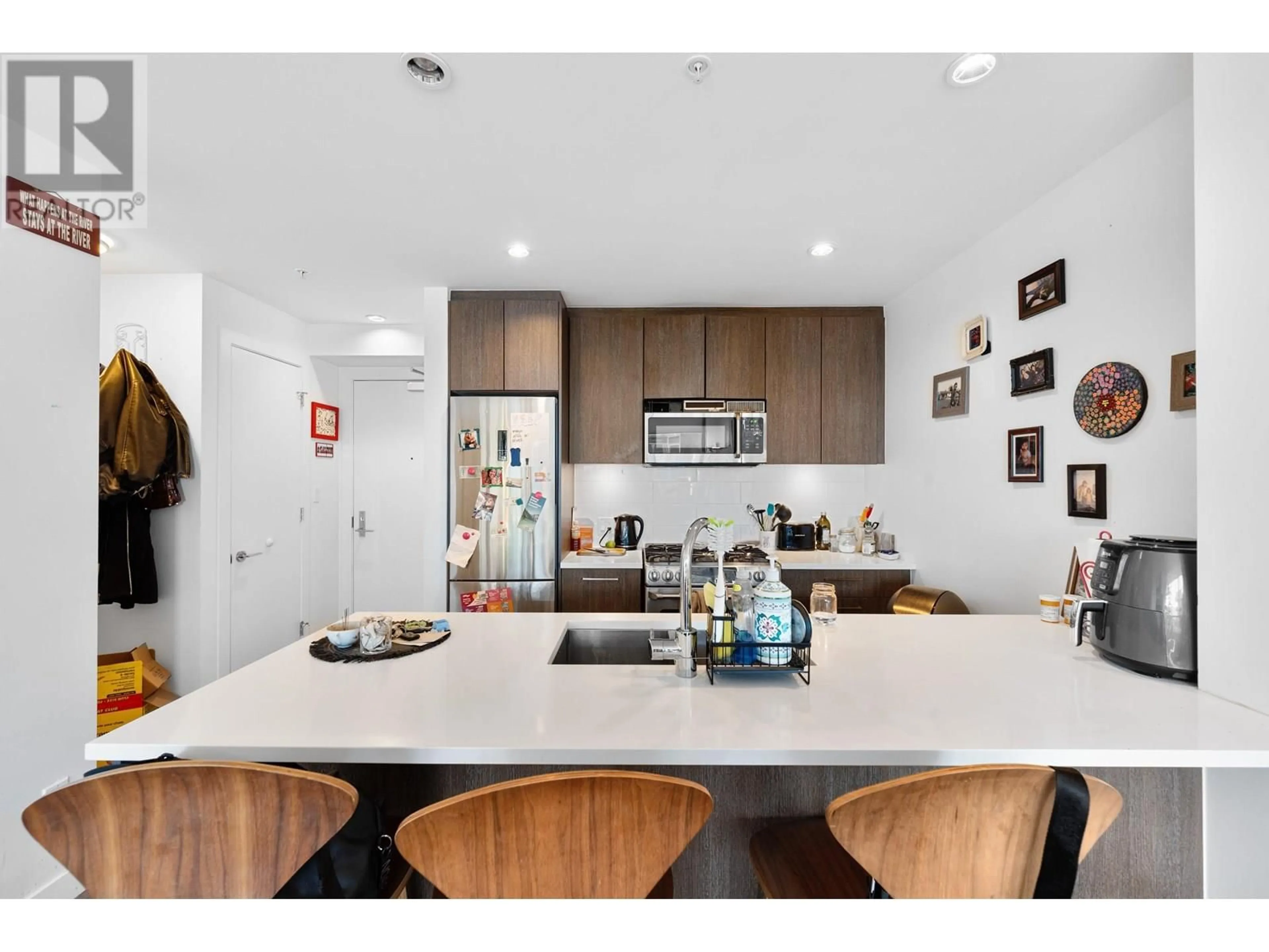 Open concept kitchen, unknown for 1503 - 9060 UNIVERSITY CRESCENT, Burnaby British Columbia V5A4X8