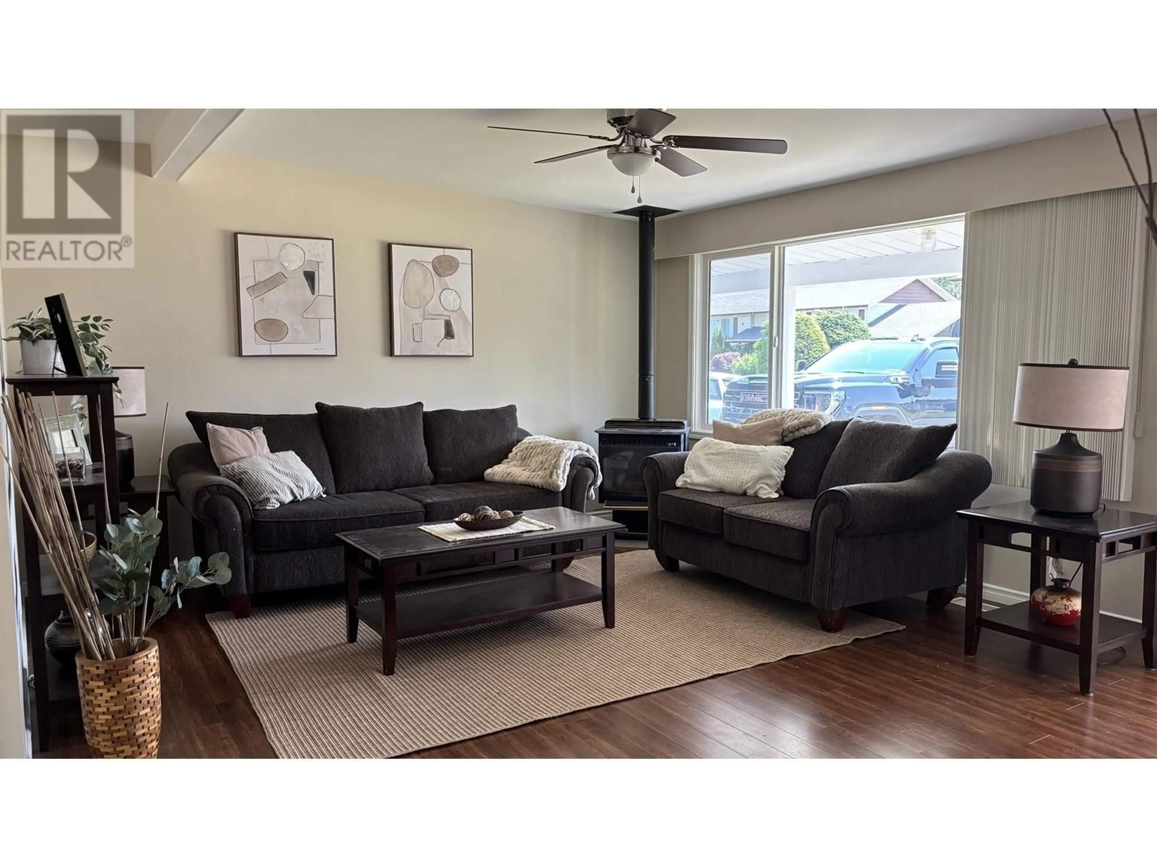 Living room with furniture, wood/laminate floor for 42 BARTHOLOMEW STREET, Kitimat British Columbia V8C2J7