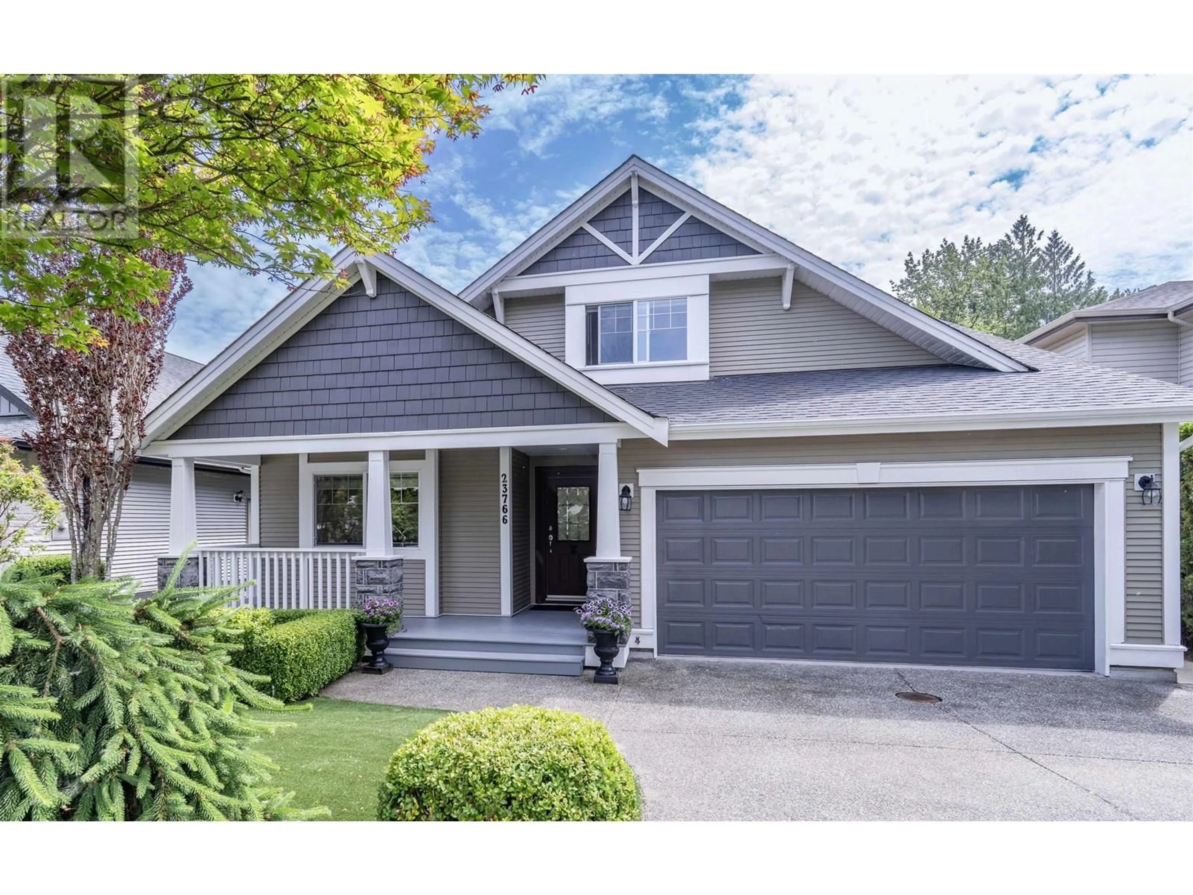 Home with vinyl exterior material, street for 23766 110 AVENUE, Maple Ridge British Columbia V2W1E7