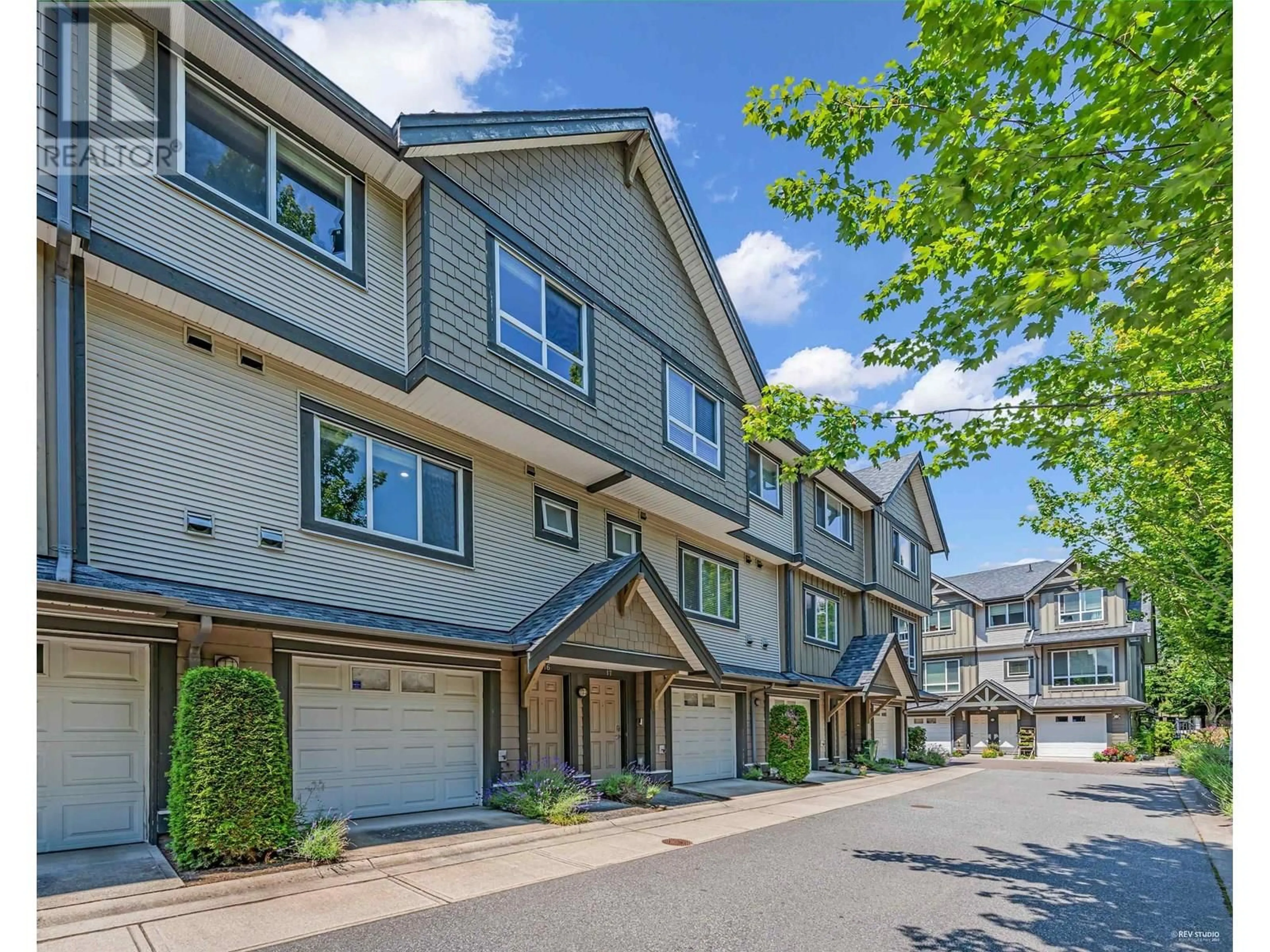 A pic from outside/outdoor area/front of a property/back of a property/a pic from drone, street for 16 - 9391 ALBERTA ROAD, Richmond British Columbia V6Y1T7