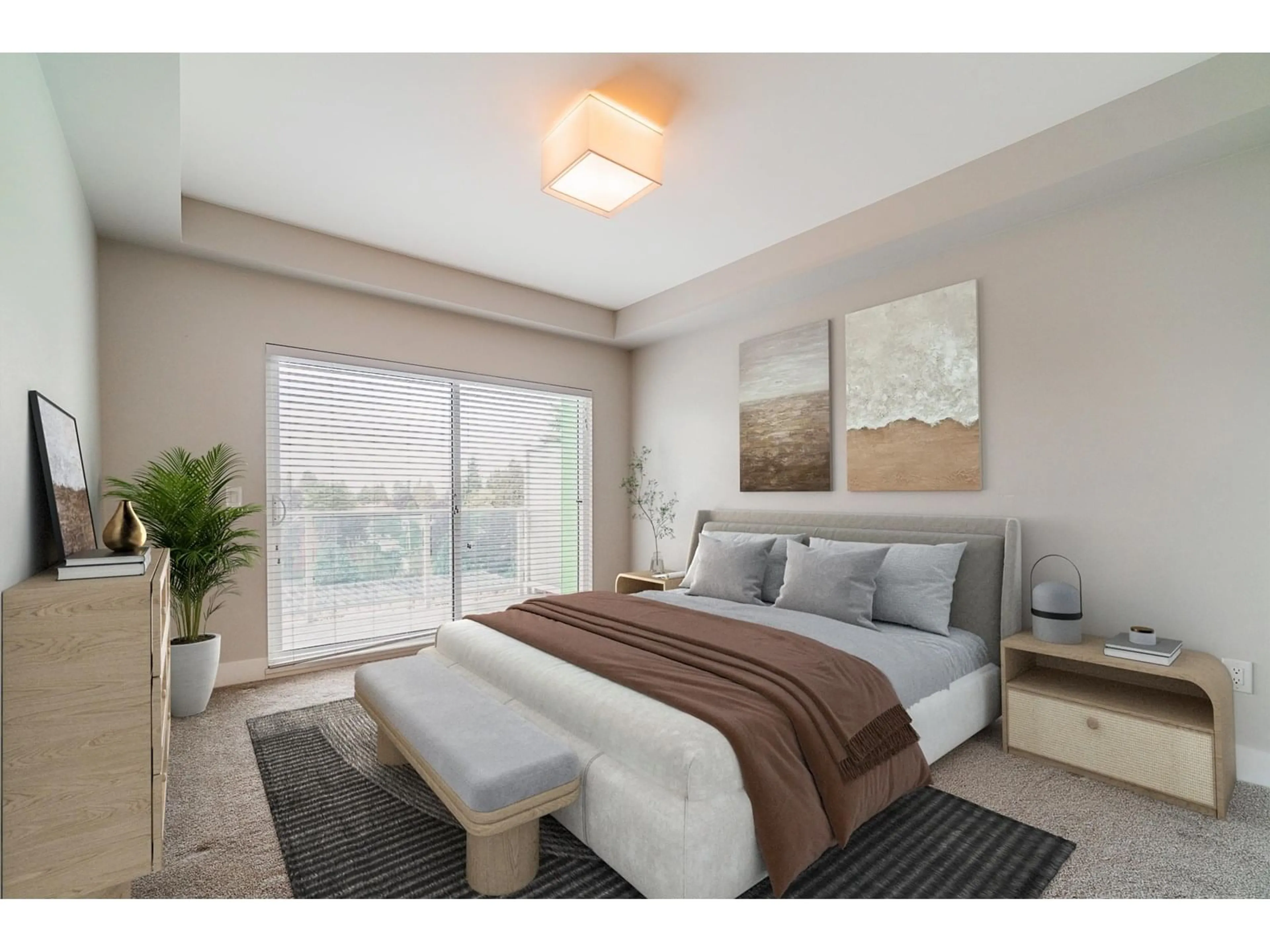Bedroom with bed, unknown for 327A - 8635 120, Delta British Columbia V4C6R5
