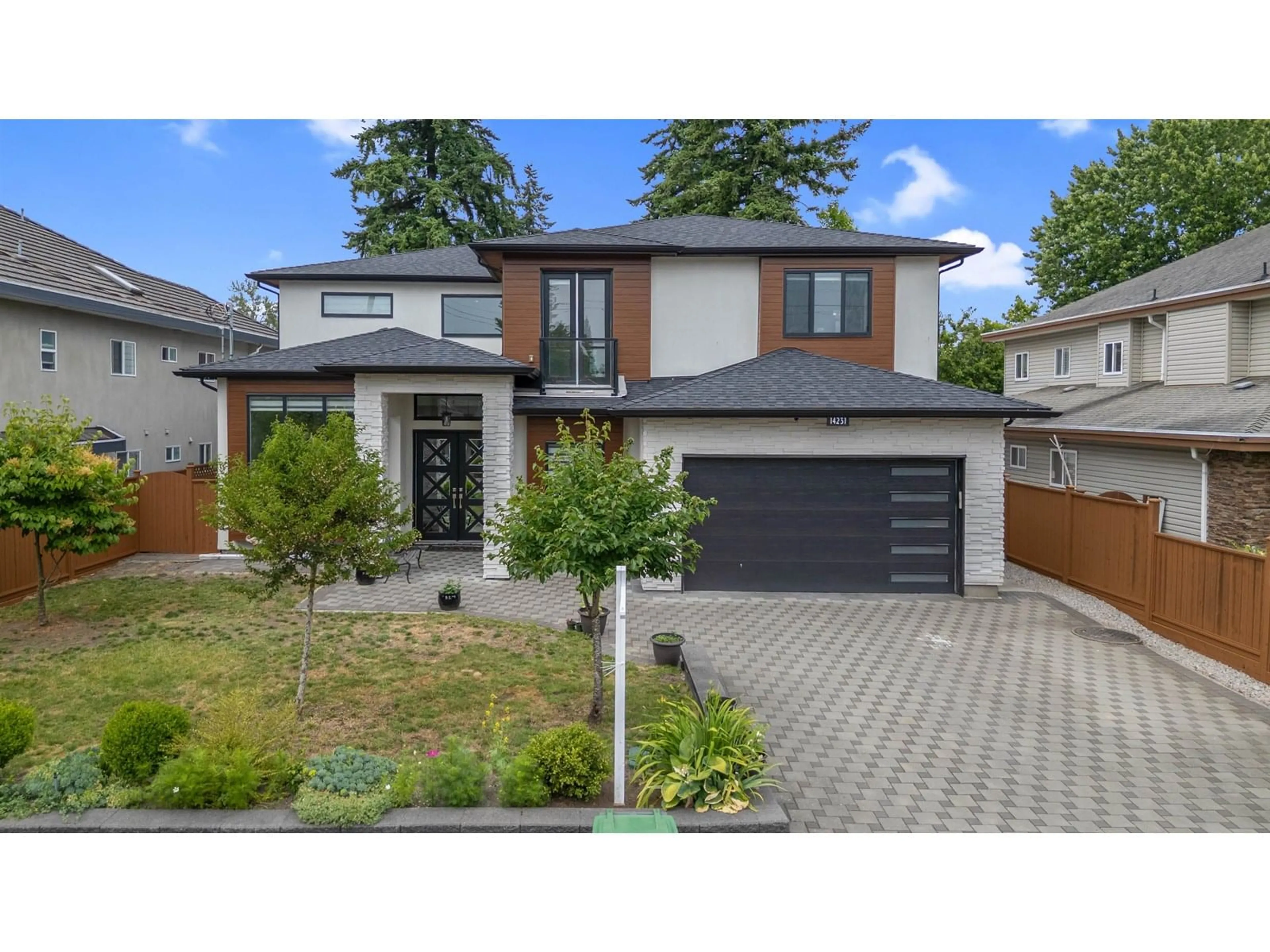 Home with brick exterior material, street for 14231 70A, Surrey British Columbia V3W2J9