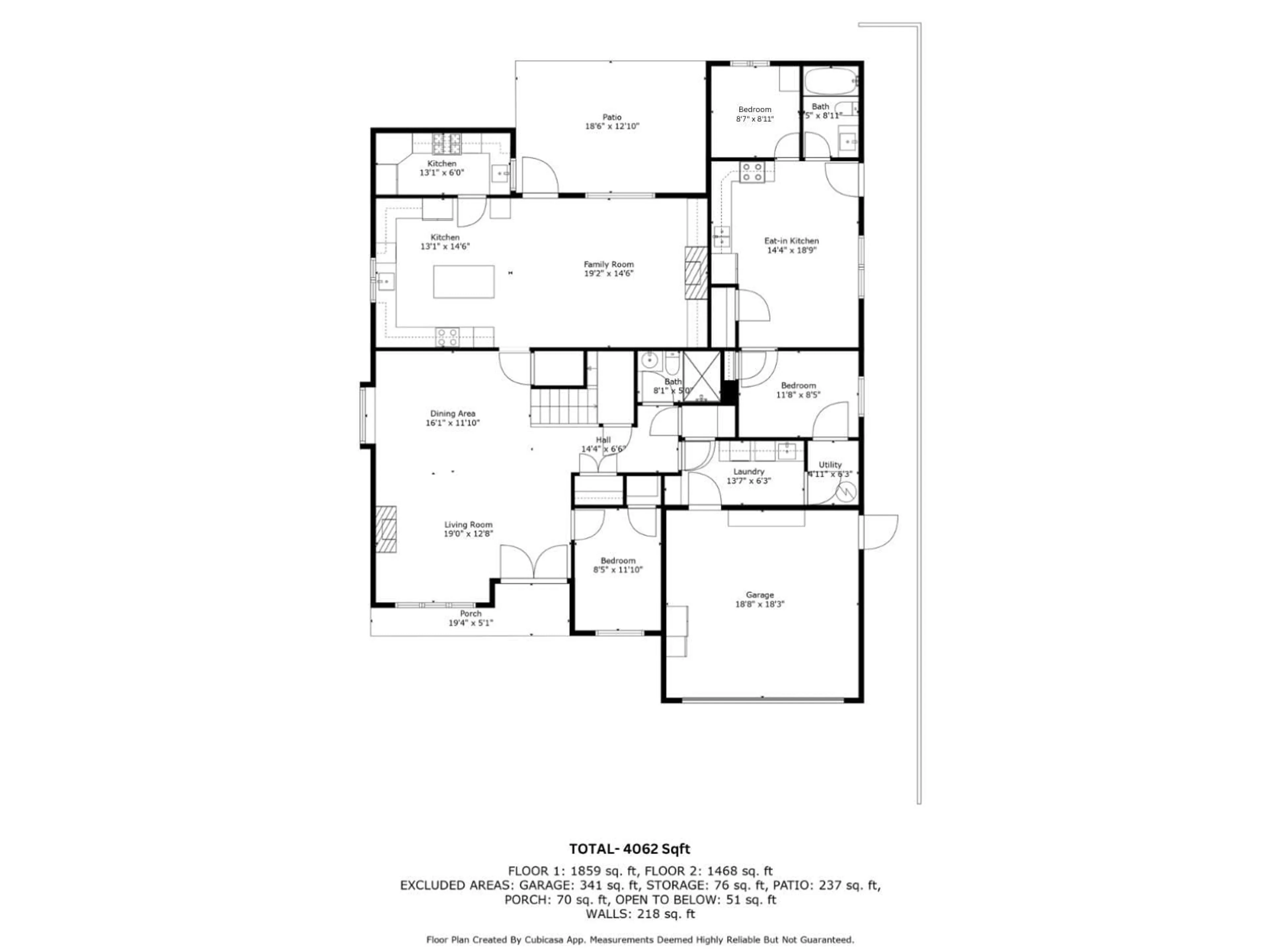 Floor plan for 14231 70A, Surrey British Columbia V3W2J9