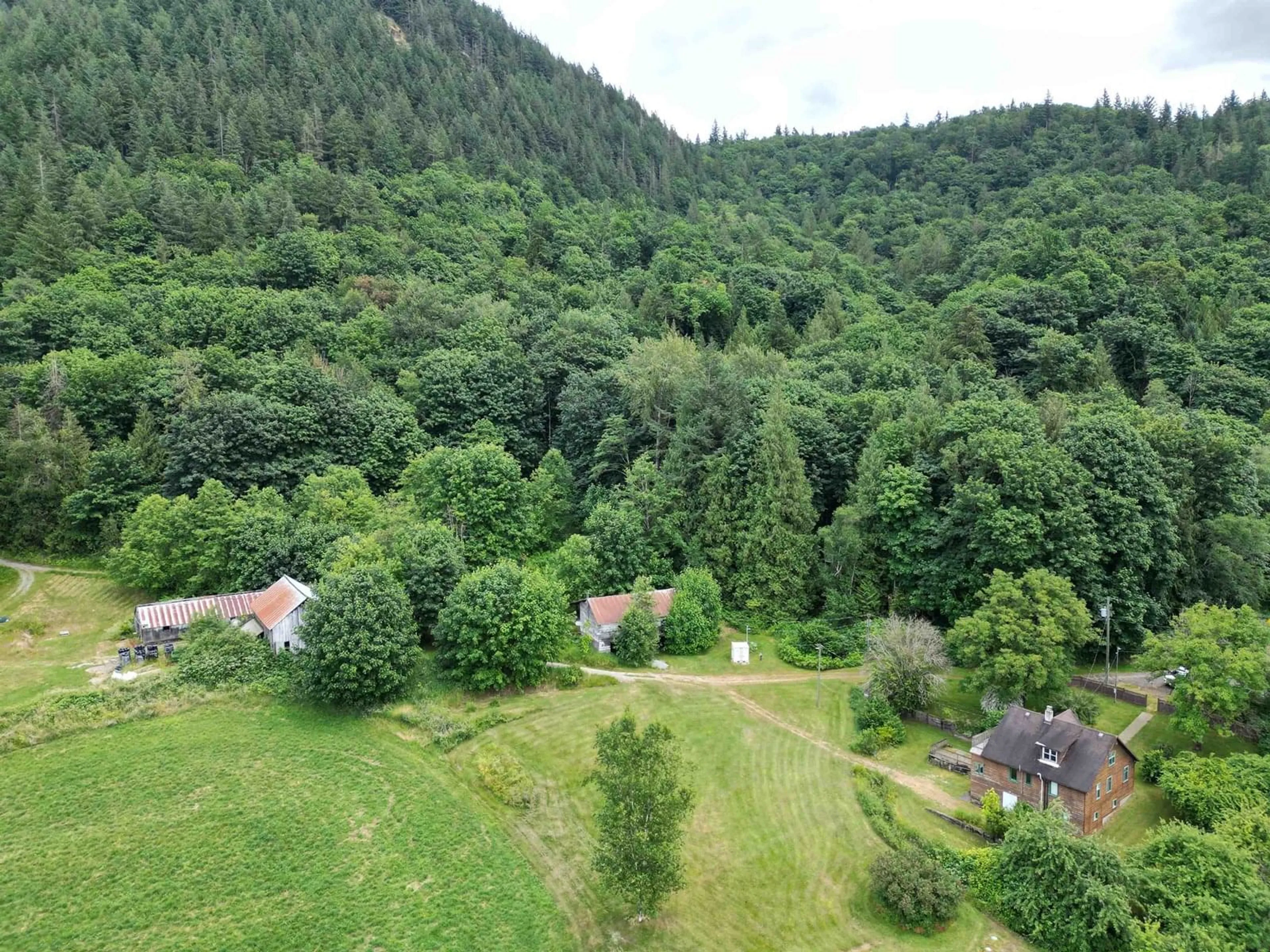A pic from outside/outdoor area/front of a property/back of a property/a pic from drone, forest/trees view for 35925 FORE, Abbotsford British Columbia V3G1P7