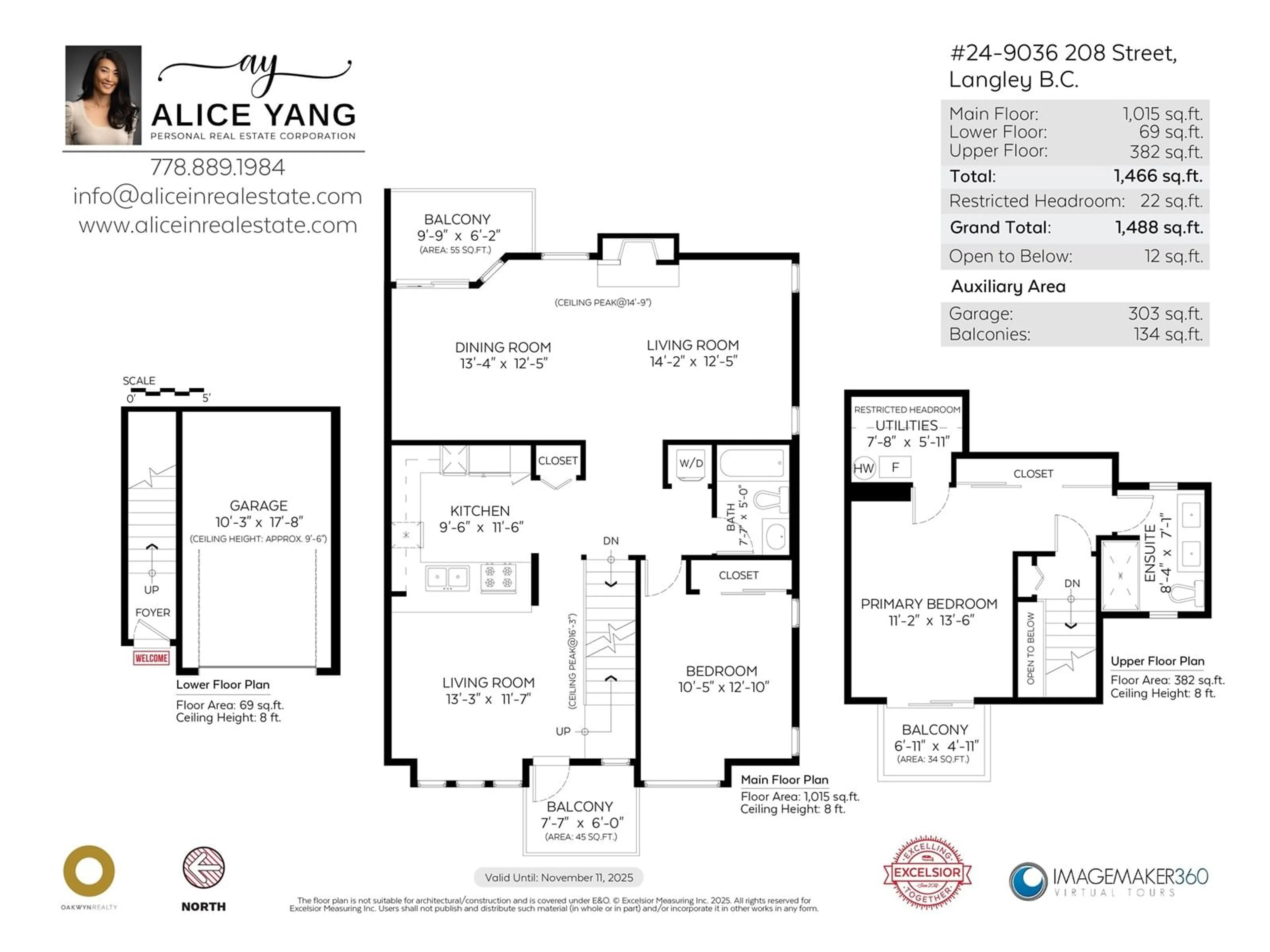 Floor plan for 24 - 9036 208, Langley British Columbia V1M3K4