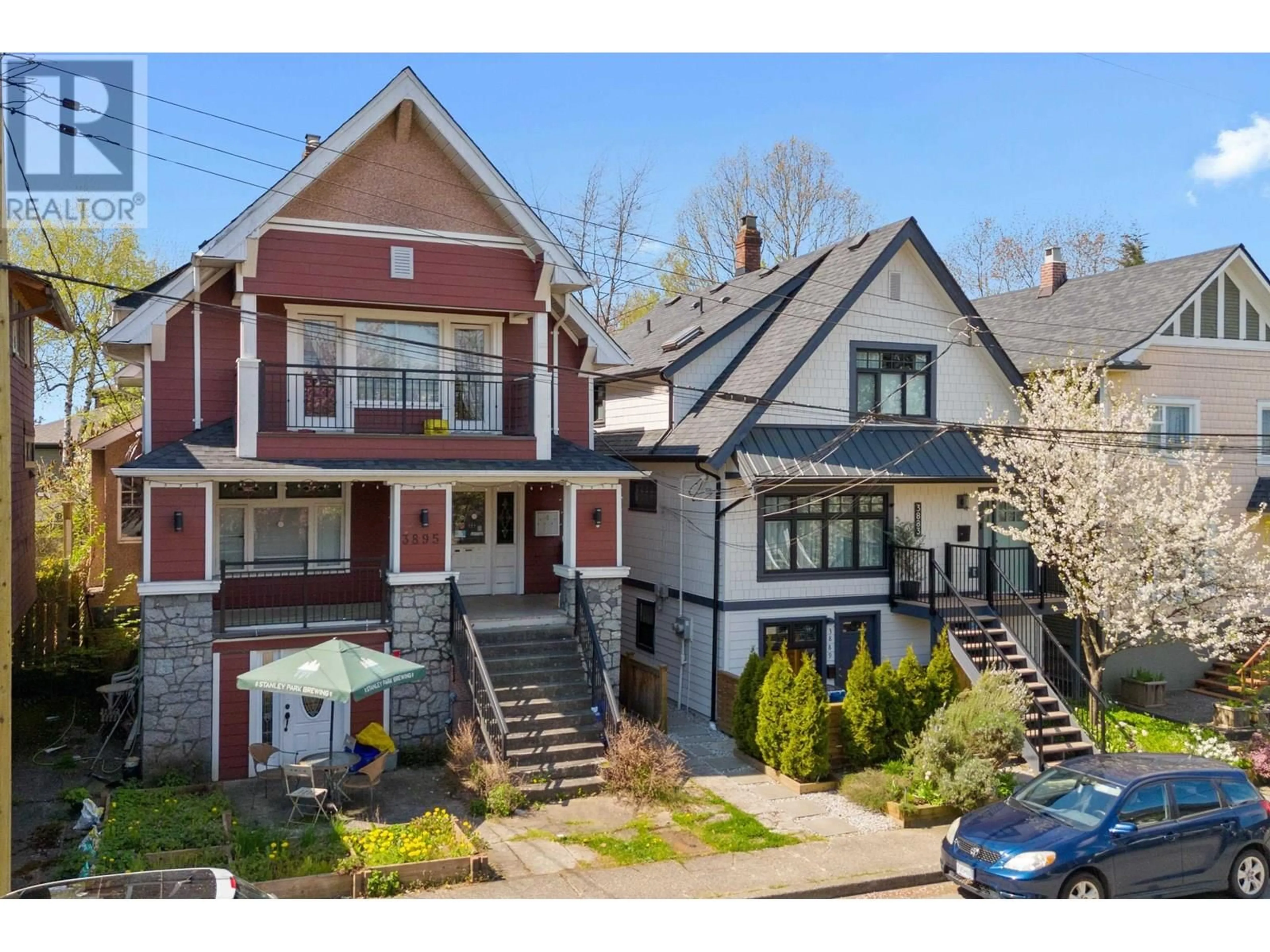 Home with brick exterior material, street for 3895 QUEBEC STREET, Vancouver British Columbia V5V3K7