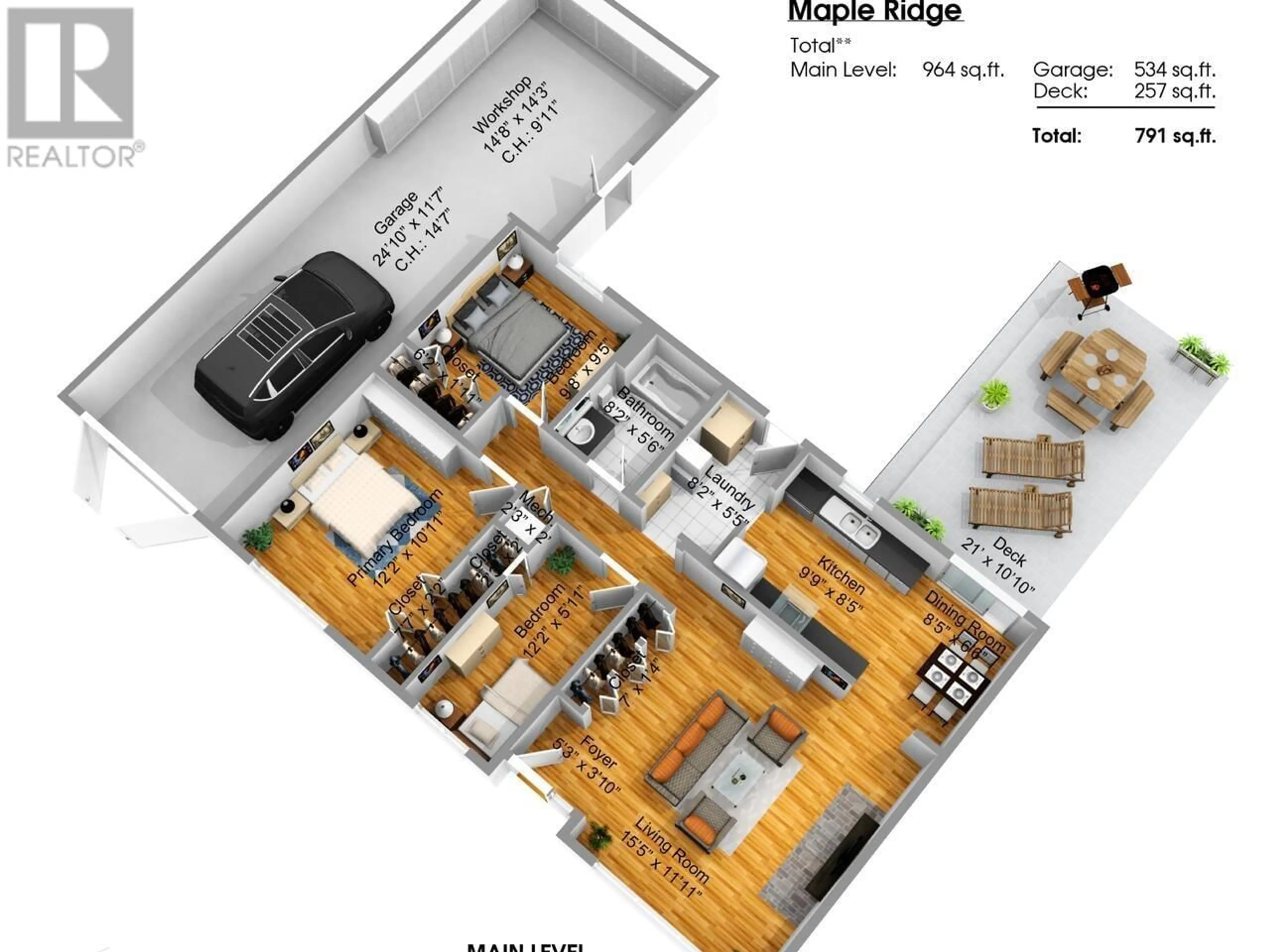 Floor plan for 11584 212 STREET, Maple Ridge British Columbia V2X4Z5