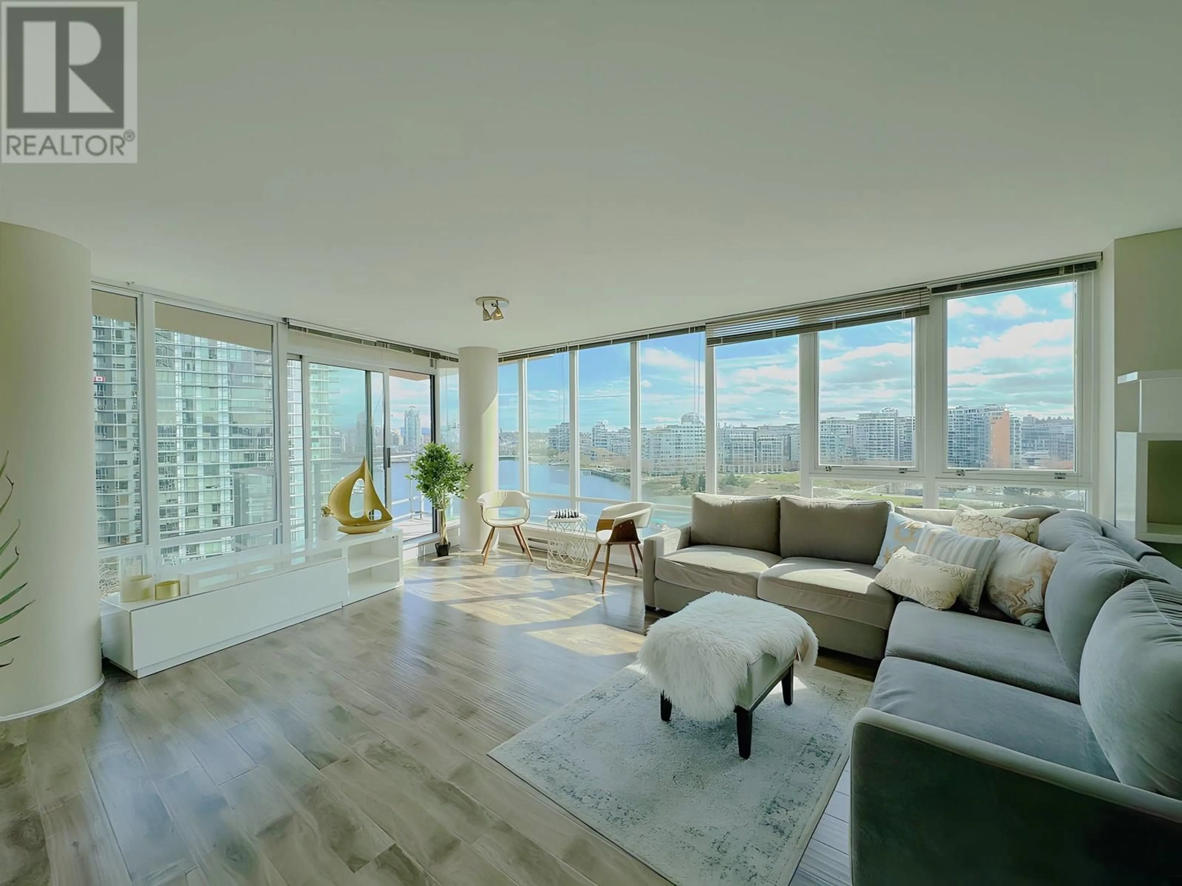 Living room with furniture, unknown for 1506 - 980 COOPERAGE WAY, Vancouver British Columbia V6B0C3