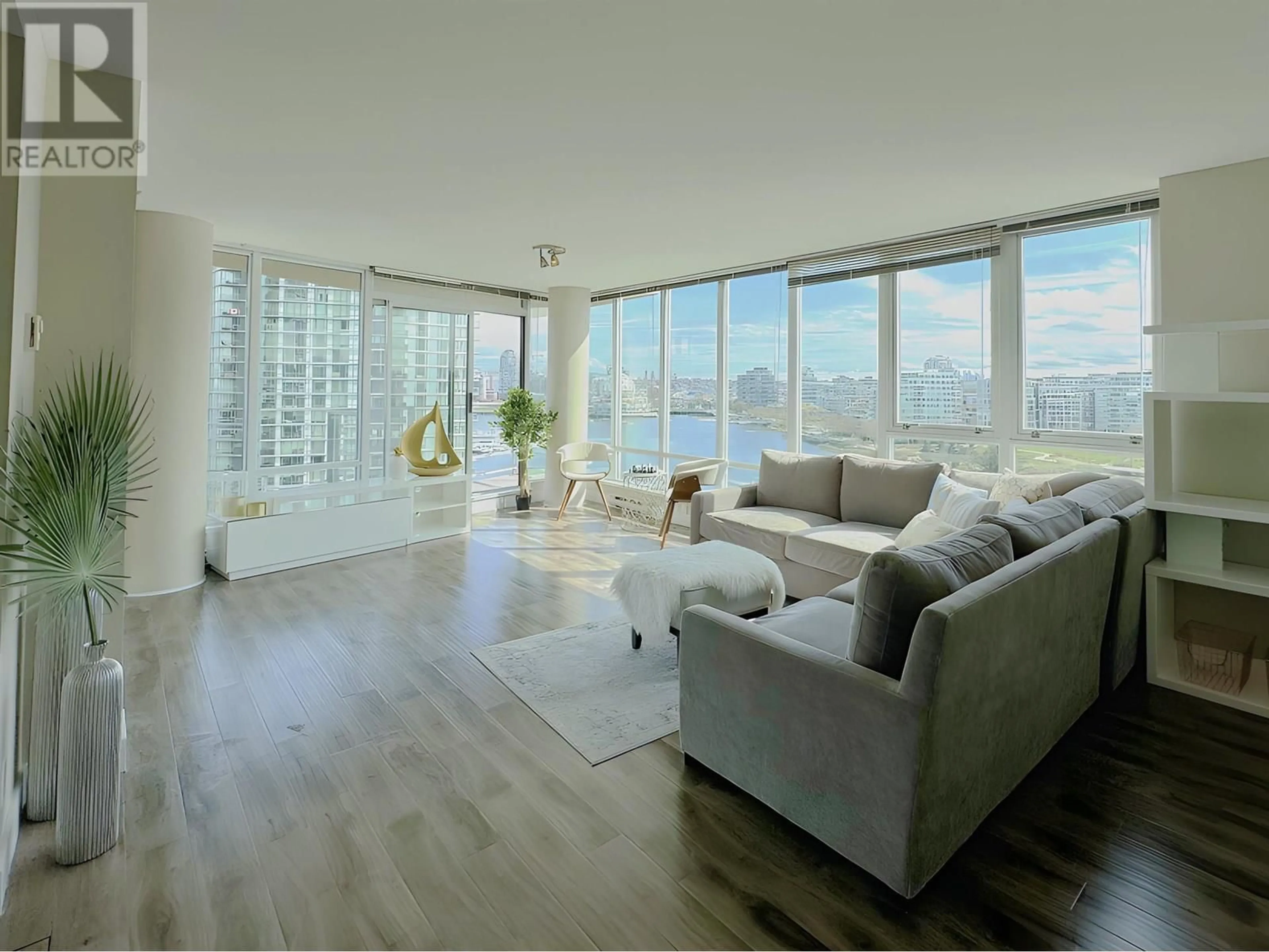 Living room with furniture, unknown for 1506 - 980 COOPERAGE WAY, Vancouver British Columbia V6B0C3