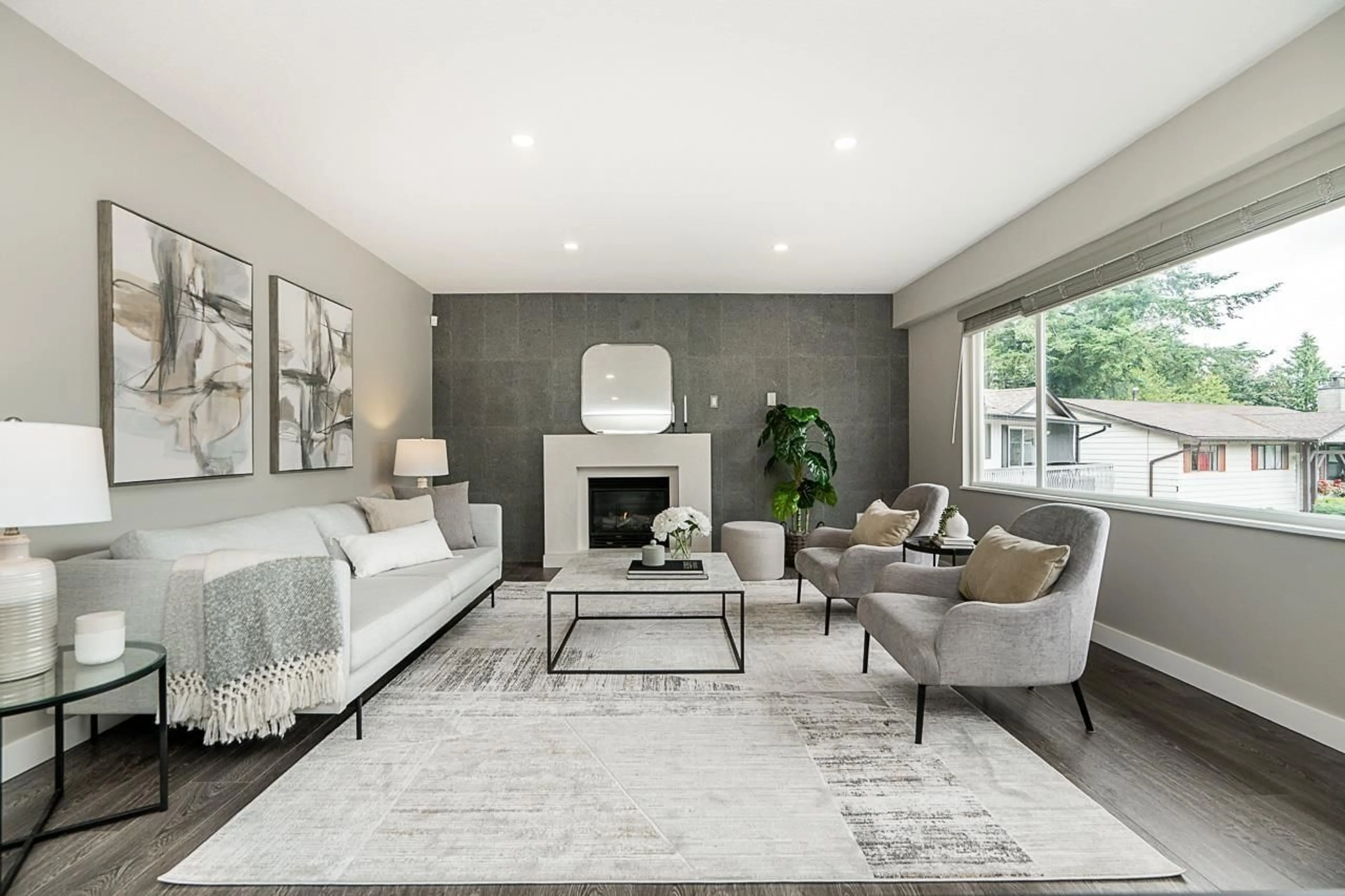 Living room with furniture, unknown for 20262 46A, Langley British Columbia V3A5K4
