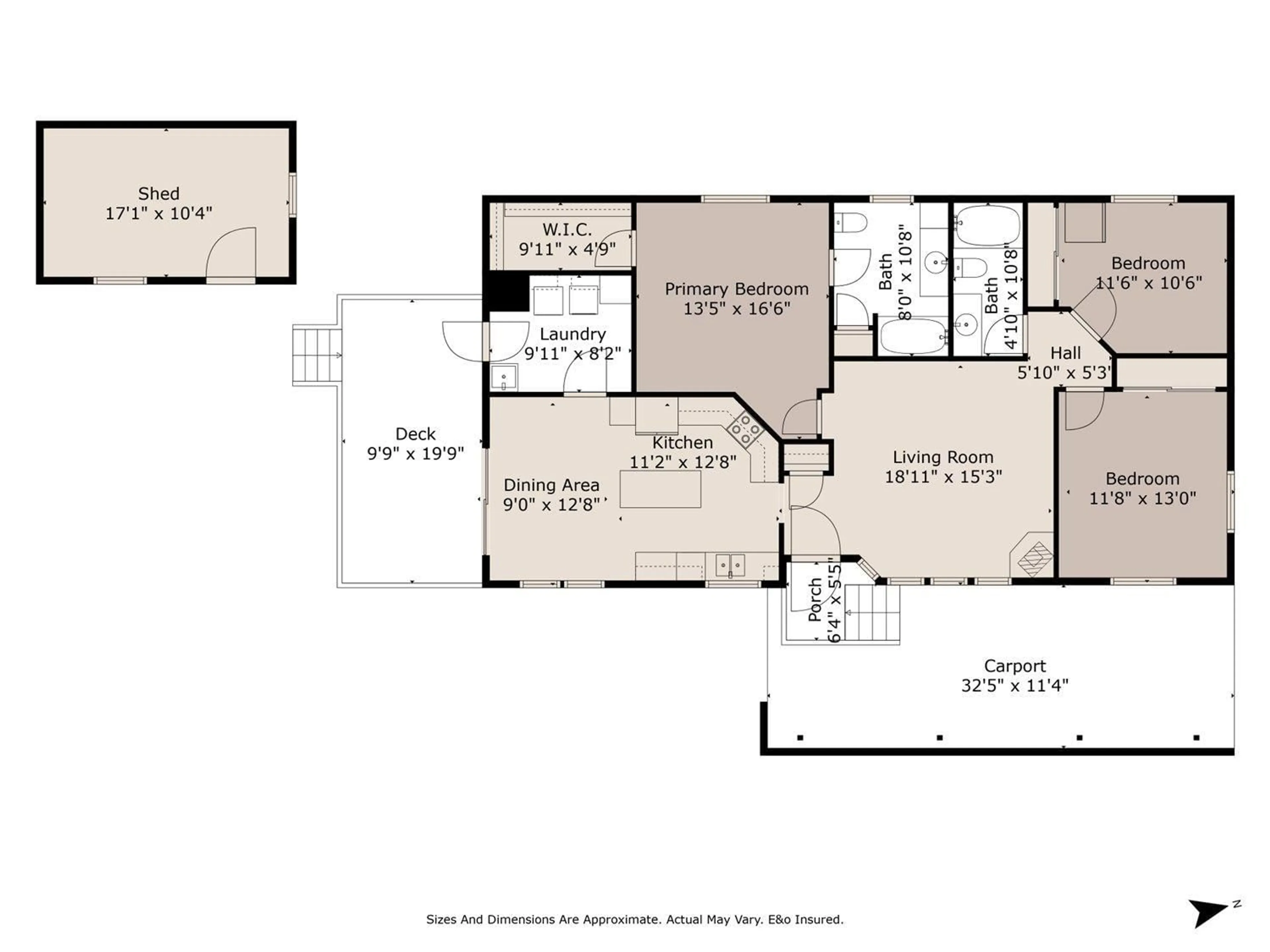 Floor plan for 82 - 41168 LOUGHEED, Mission British Columbia V0M1G0