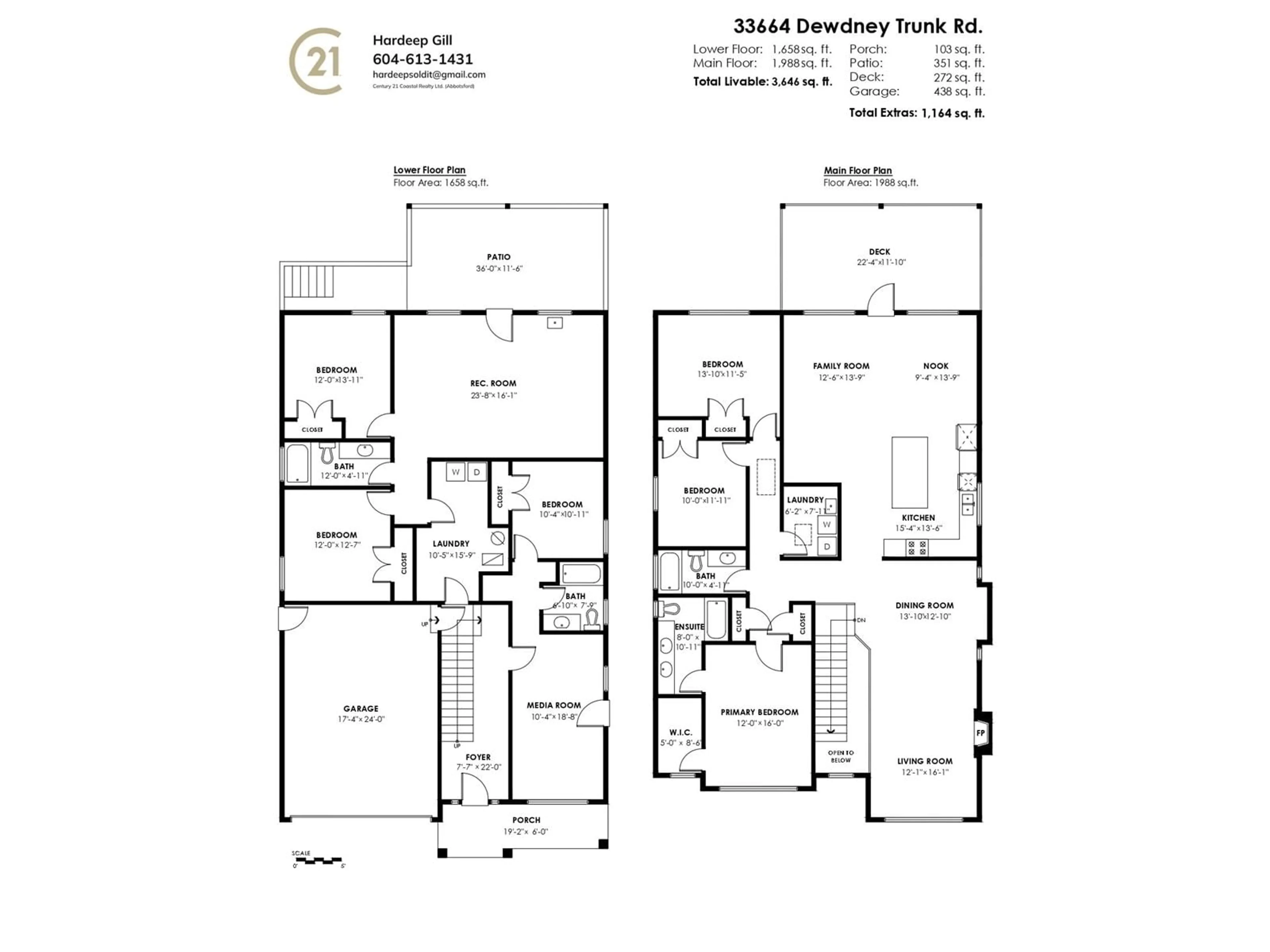 Floor plan for 33664 DEWDNEY TRUNK, Mission British Columbia V2V6Y4
