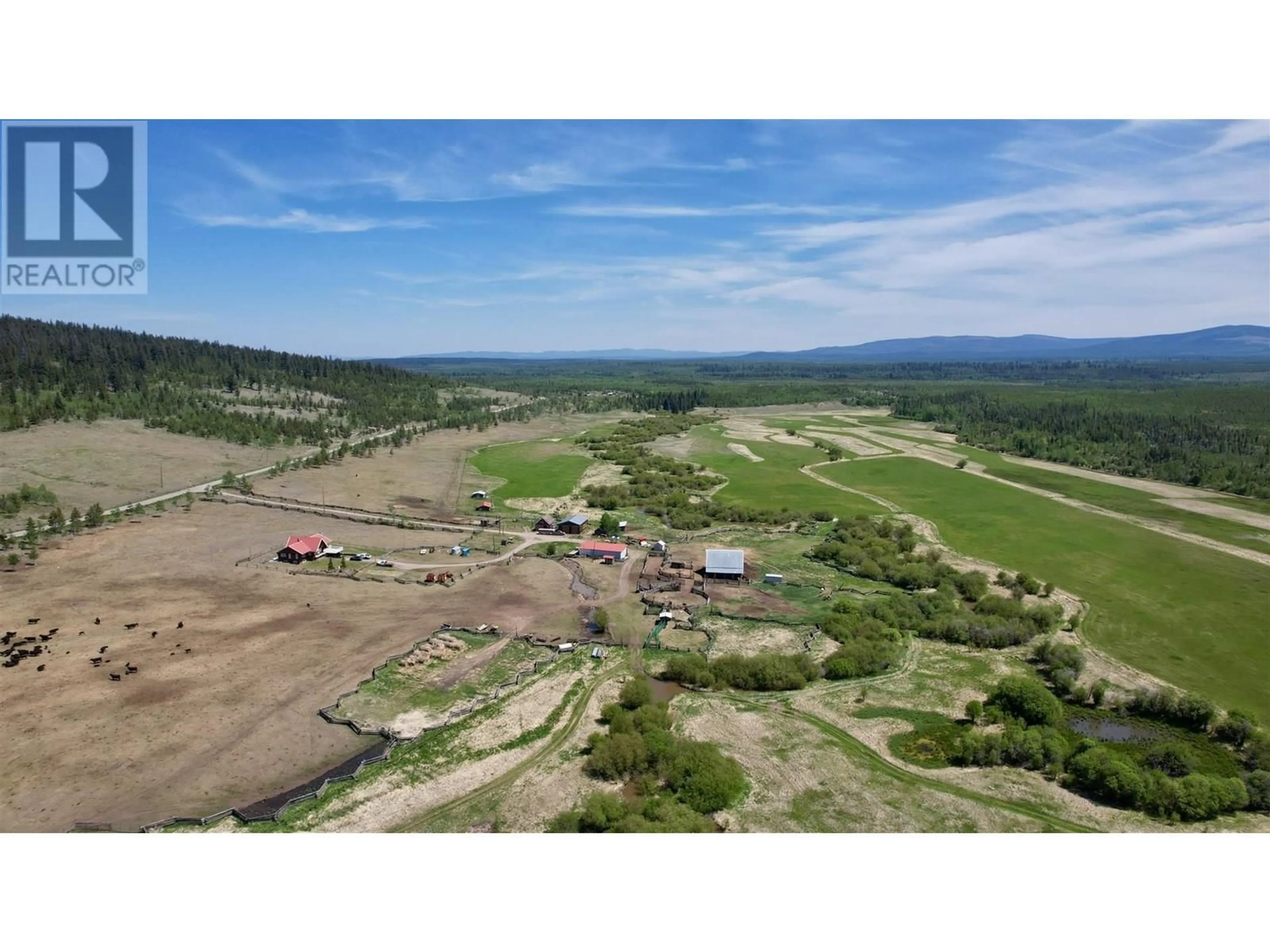 A pic from outside/outdoor area/front of a property/back of a property/a pic from drone, mountain view for 6435 FARWELL CANYON ROAD, Williams Lake British Columbia V0L1T0