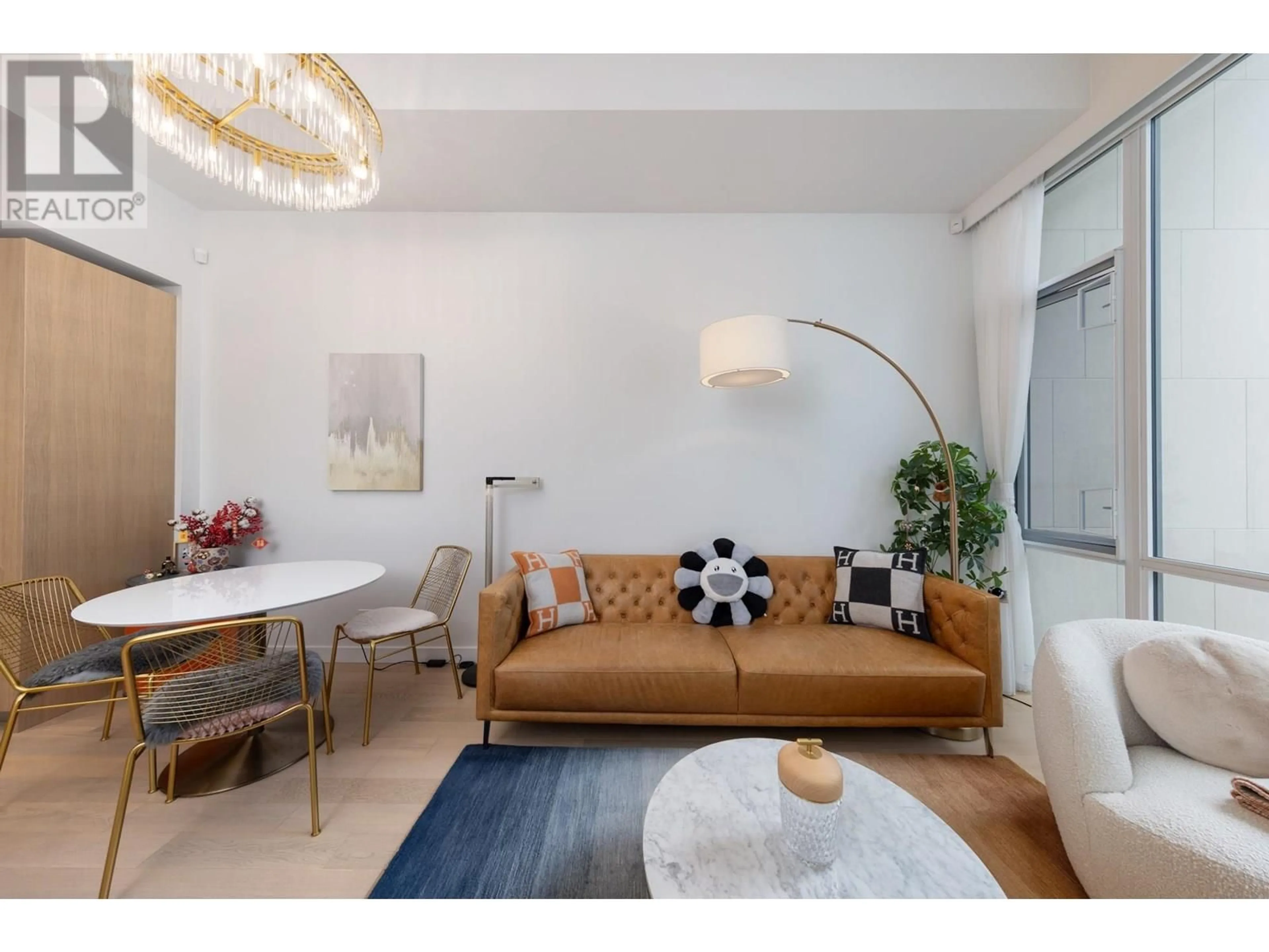 Living room with furniture, unknown for 107 - 6688 PEARSON WAY, Richmond British Columbia V7C0E5