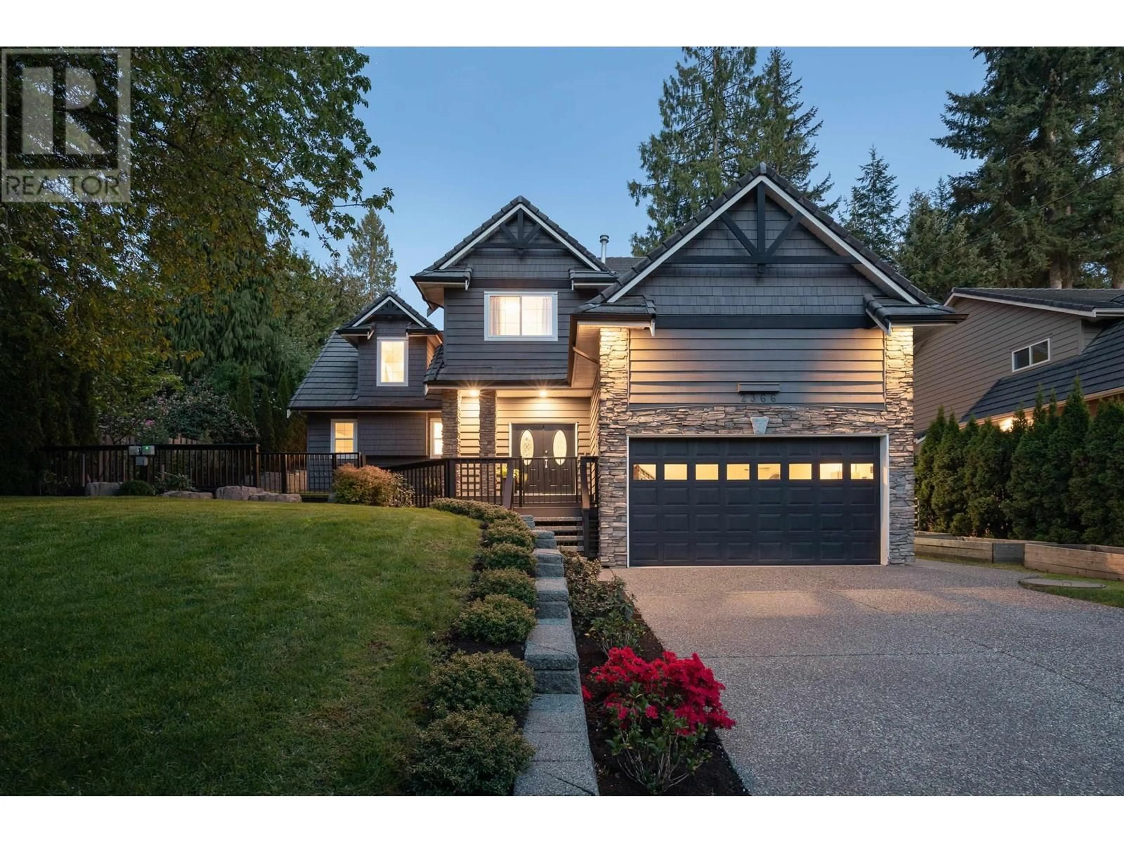 Home with brick exterior material, street for 2366 SUNNYSIDE ROAD, Anmore British Columbia V3H4Y5