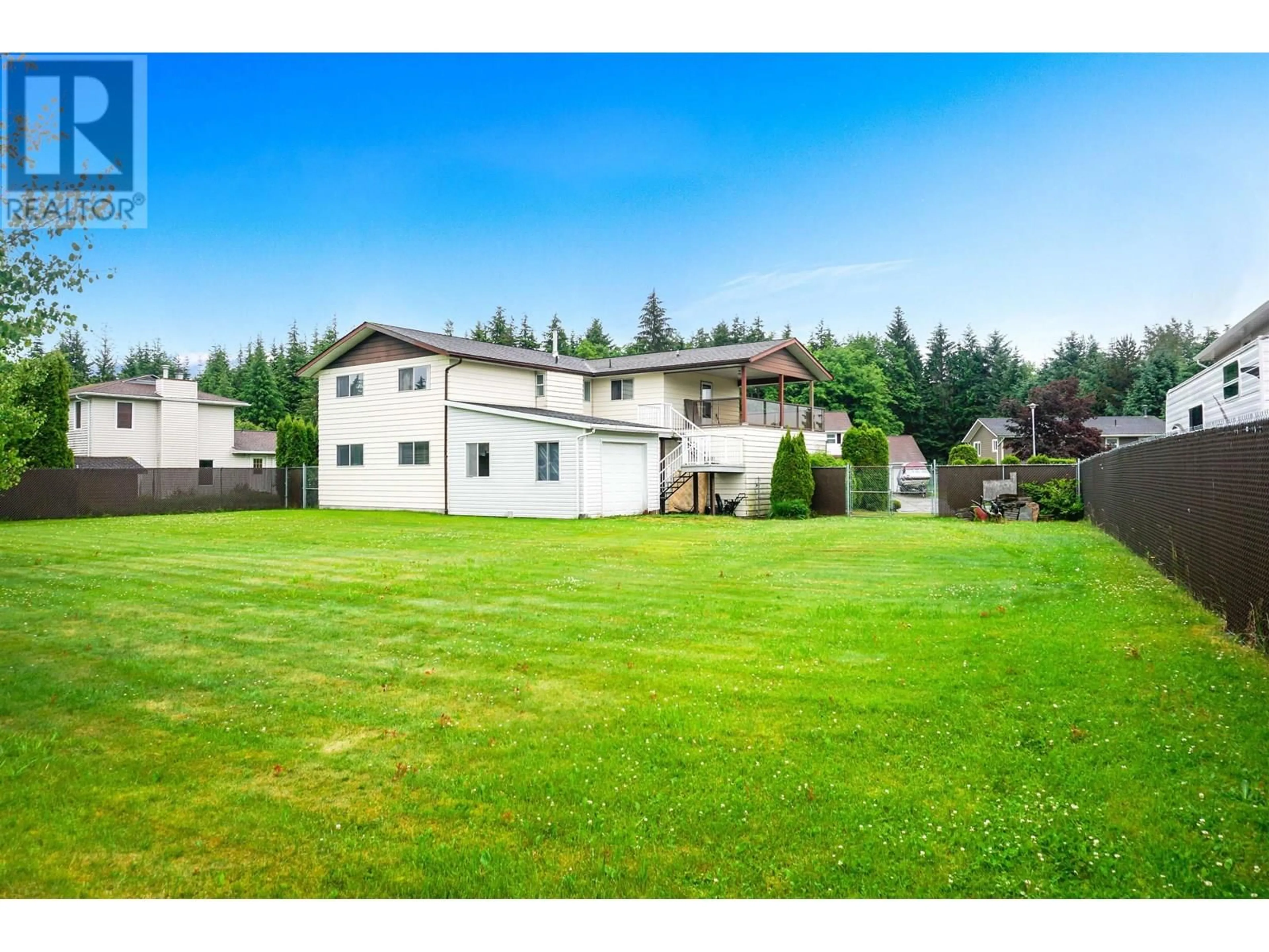 A pic from outside/outdoor area/front of a property/back of a property/a pic from drone, unknown for 36 MELDRUM STREET, Kitimat British Columbia V8C2L3