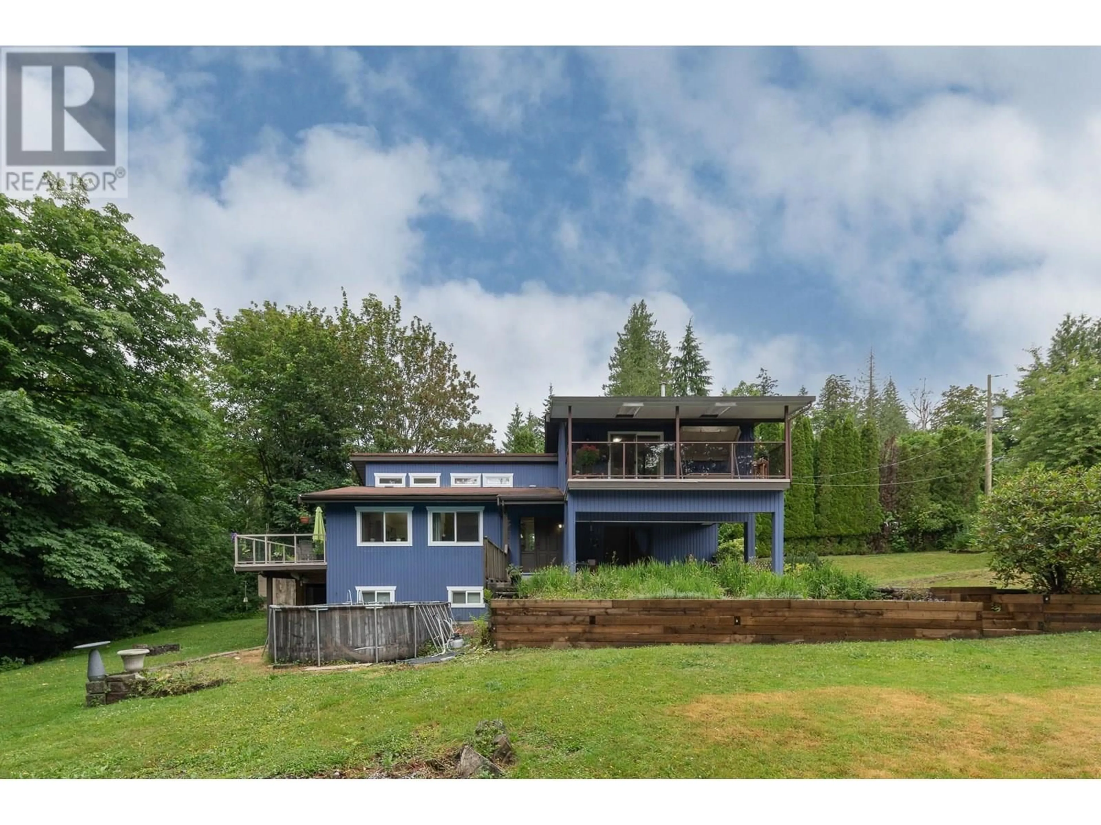 A pic from outside/outdoor area/front of a property/back of a property/a pic from drone, water/lake/river/ocean view for 13055 238 STREET, Maple Ridge British Columbia V4R2S4