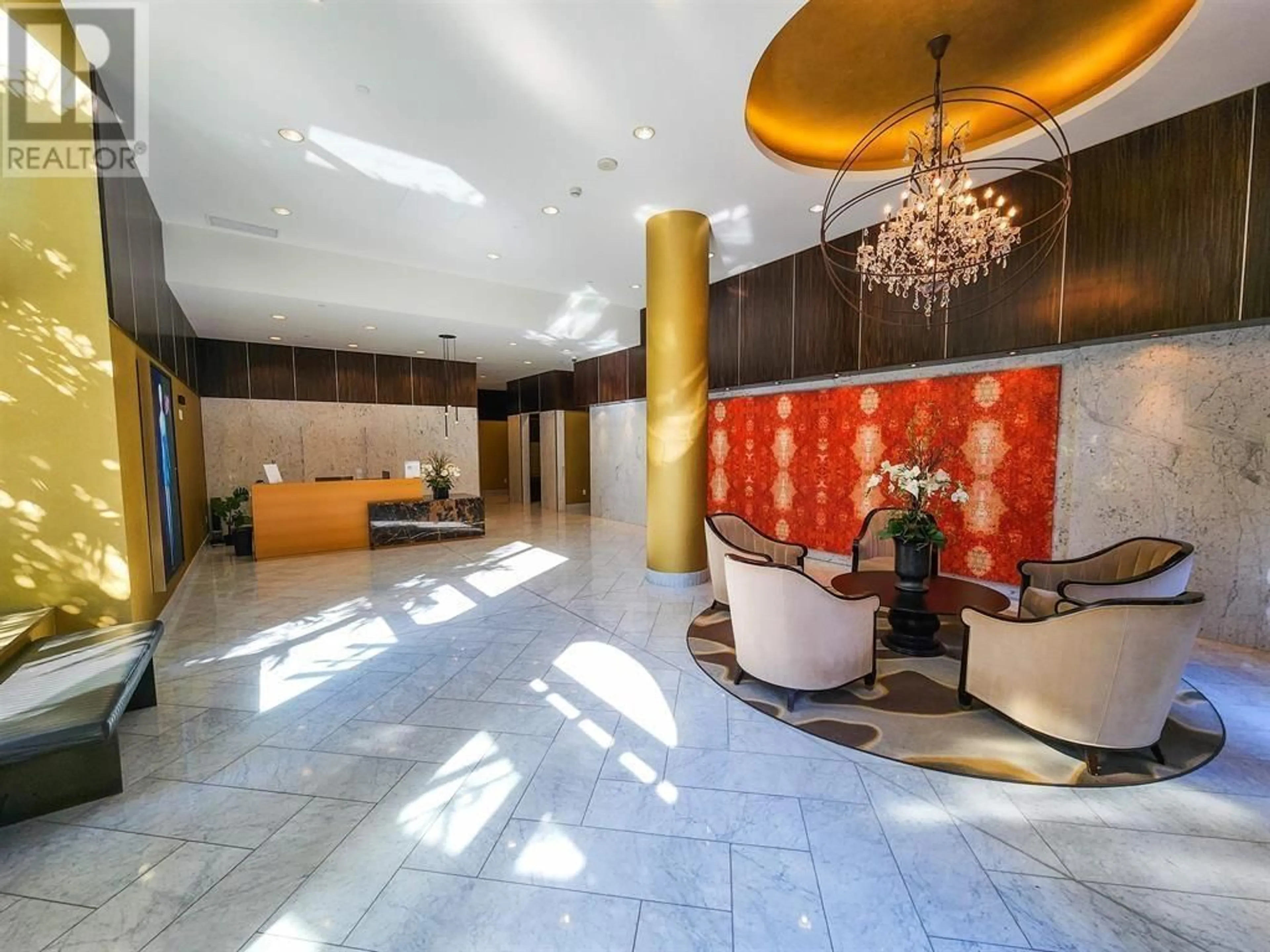 Lobby for 1006 - 1221 BIDWELL STREET, Vancouver British Columbia V6G0B1