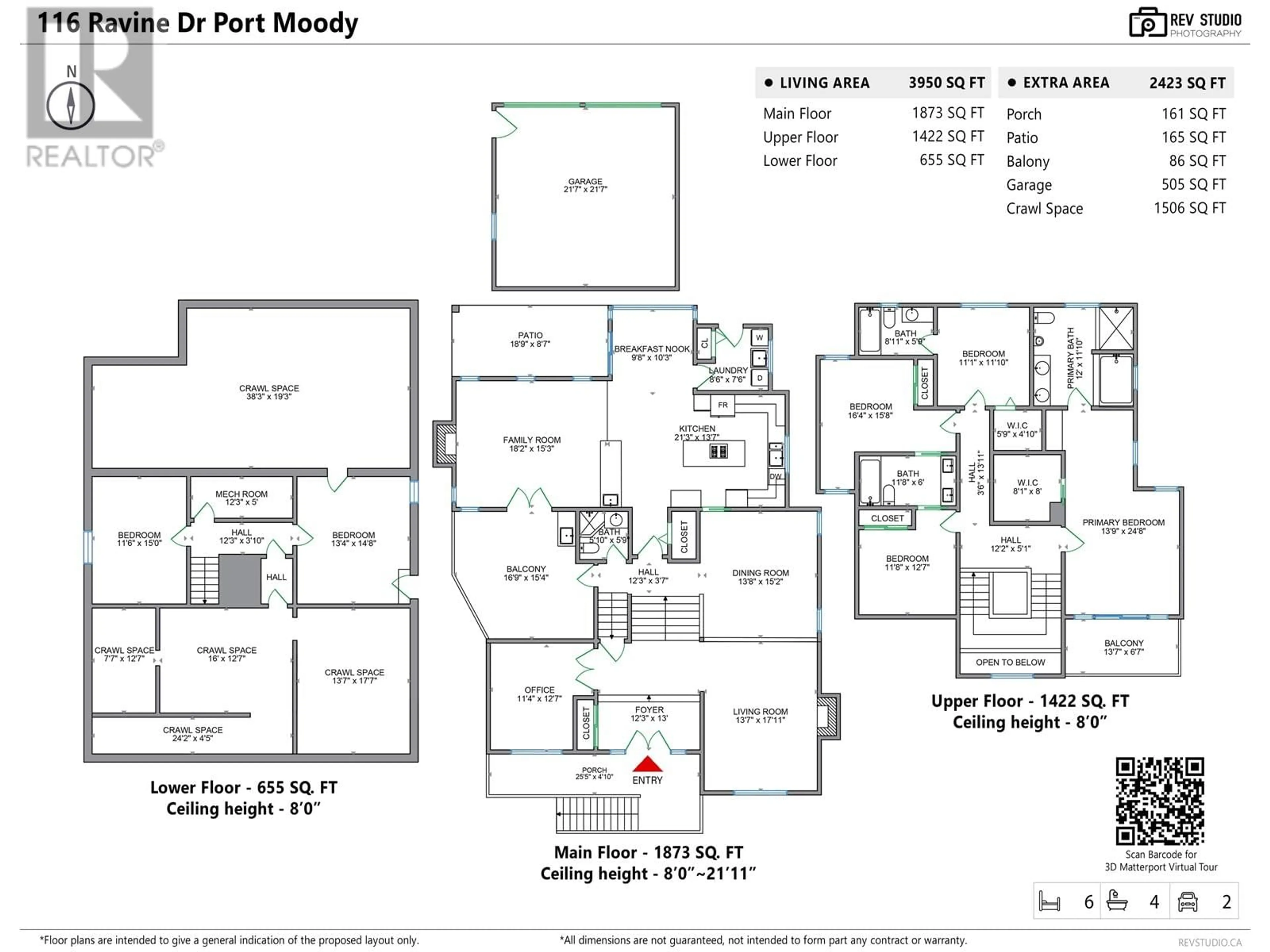 Floor plan for 116 RAVINE DRIVE, Port Moody British Columbia V3H4T2