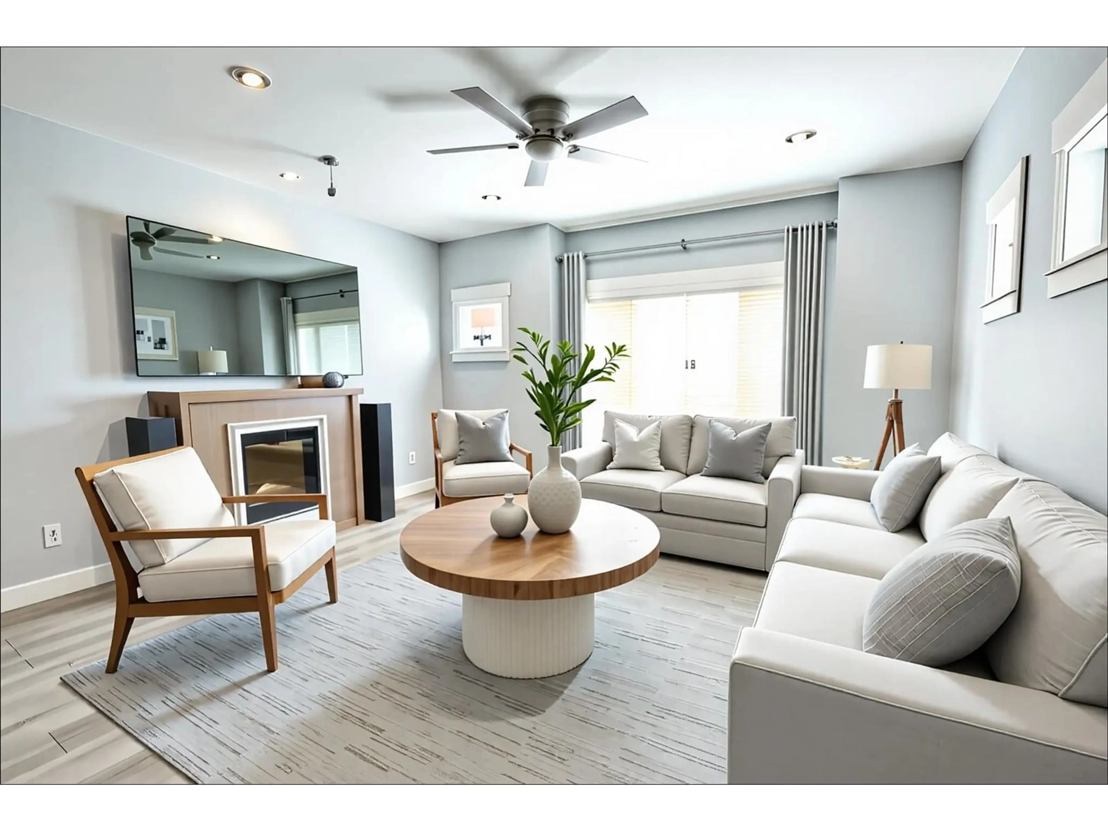 Living room with furniture, unknown for 21 - 7298 199A, Langley British Columbia V2Y0H9