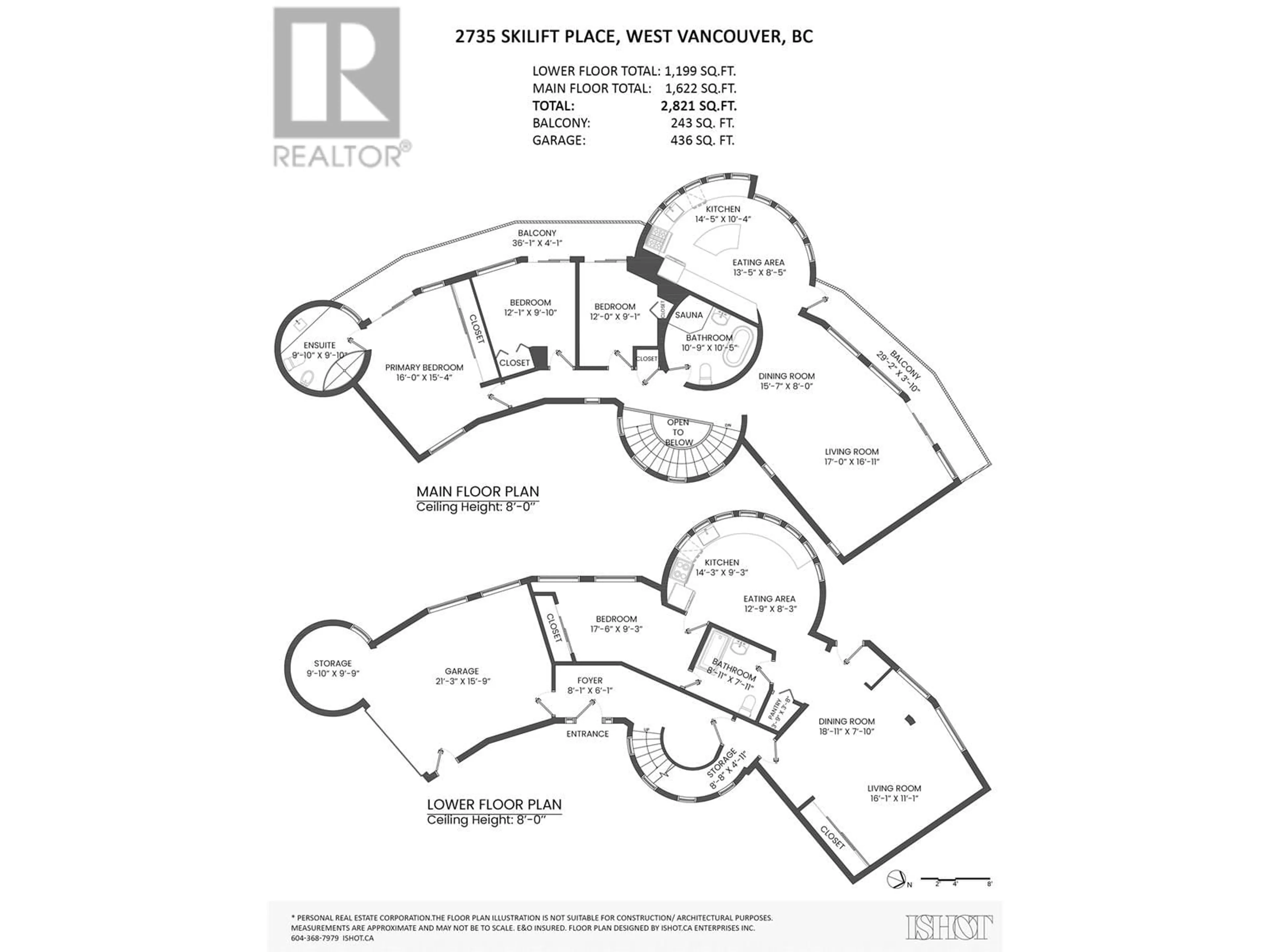 Floor plan for 2735 SKILIFT PLACE, West Vancouver British Columbia V7S2T6