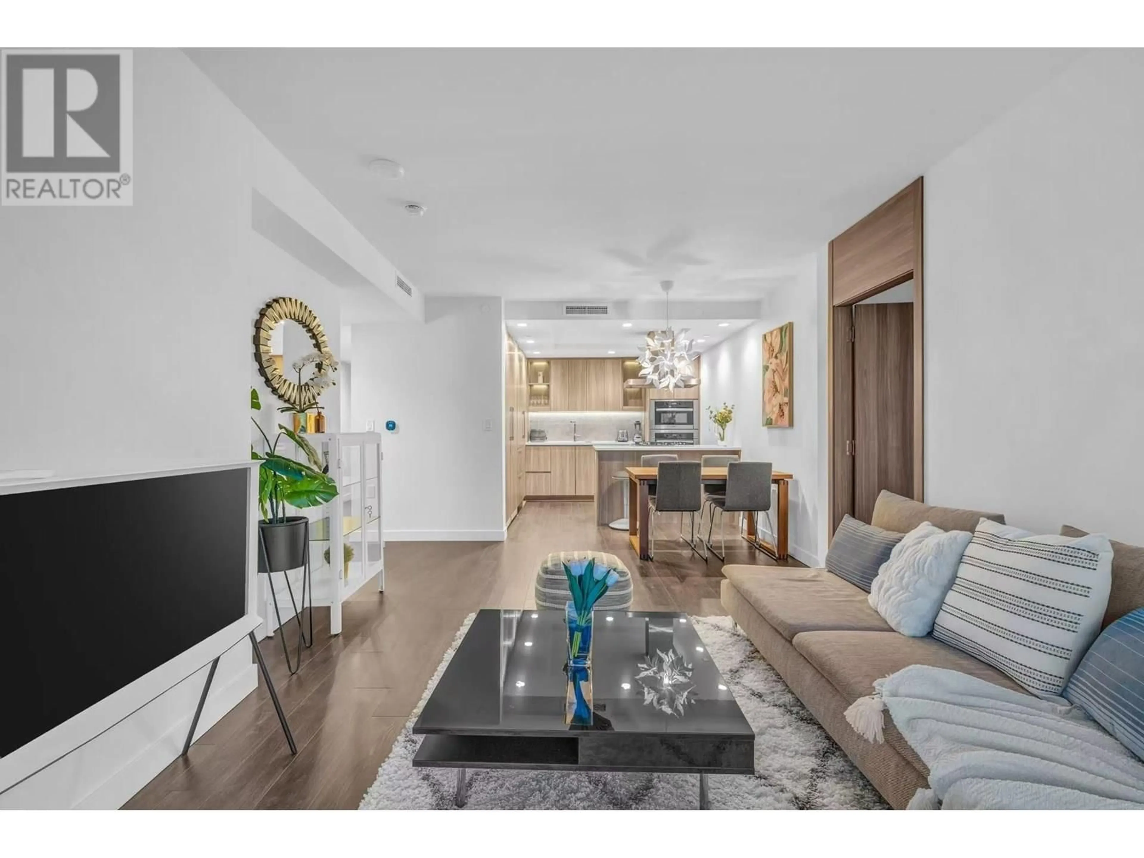 Living room with furniture, unknown for 1207 - 1768 COOK STREET, Vancouver British Columbia V5Y0N3