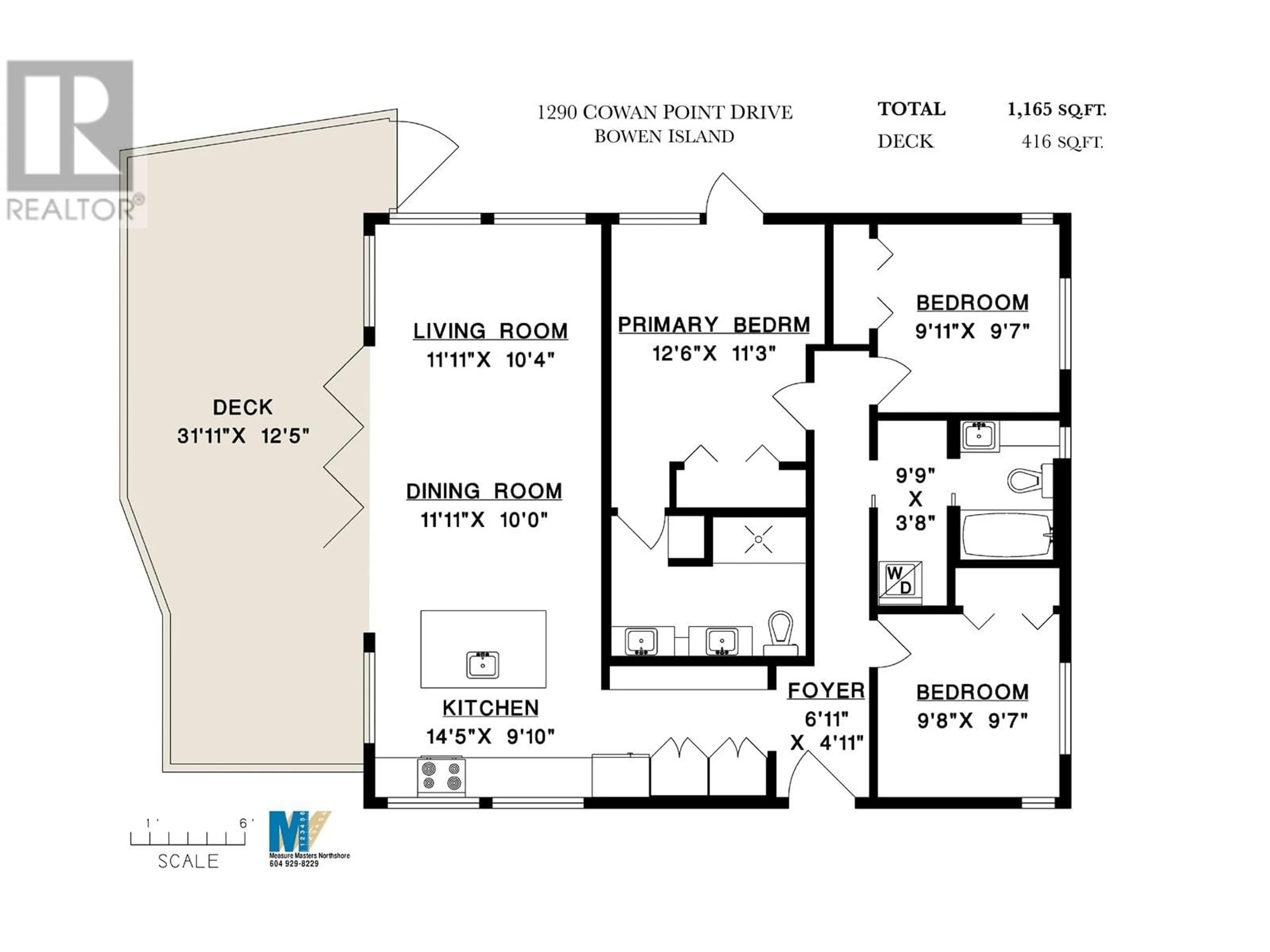 Floor plan for 1290 COWAN POINT DRIVE, Bowen Island British Columbia V0N1G2