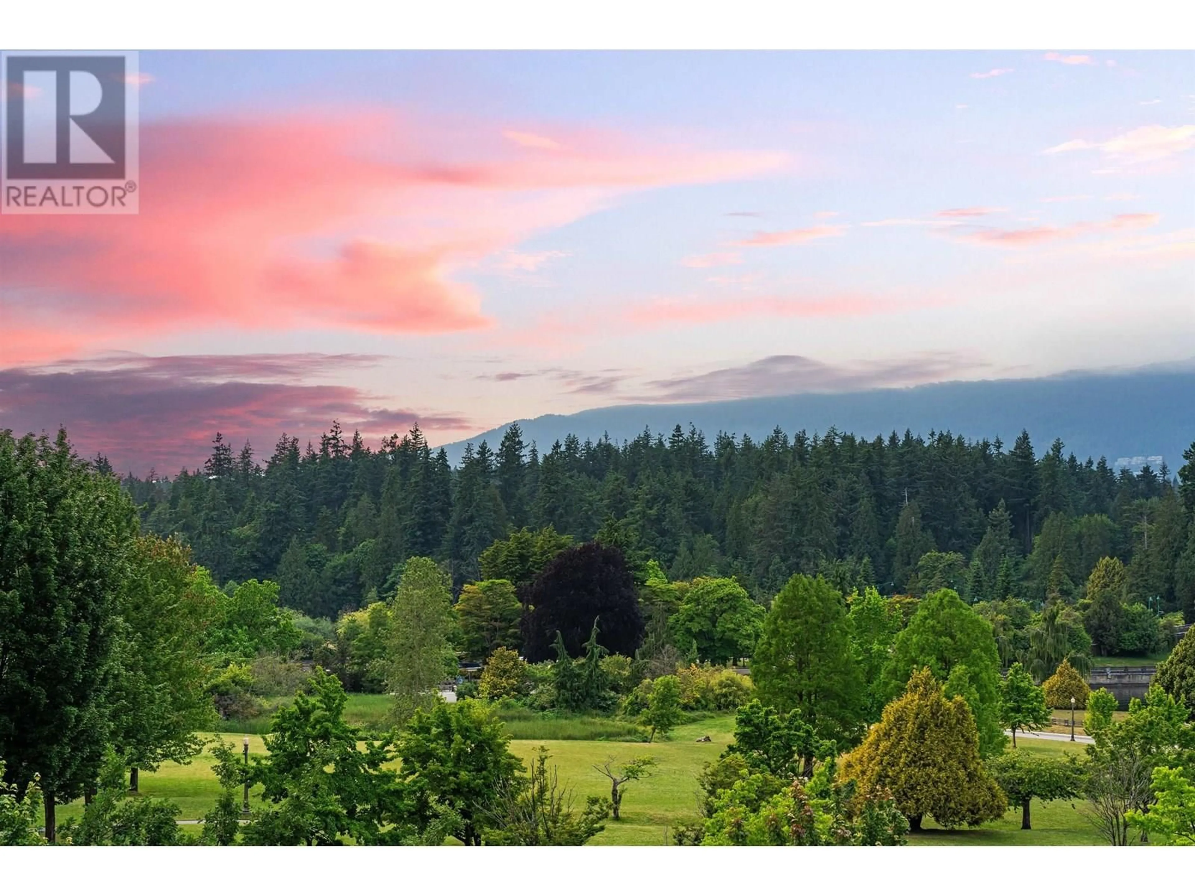 A pic from outside/outdoor area/front of a property/back of a property/a pic from drone, mountain view for 401 - 1790 BAYSHORE DRIVE, Vancouver British Columbia V6G3G5