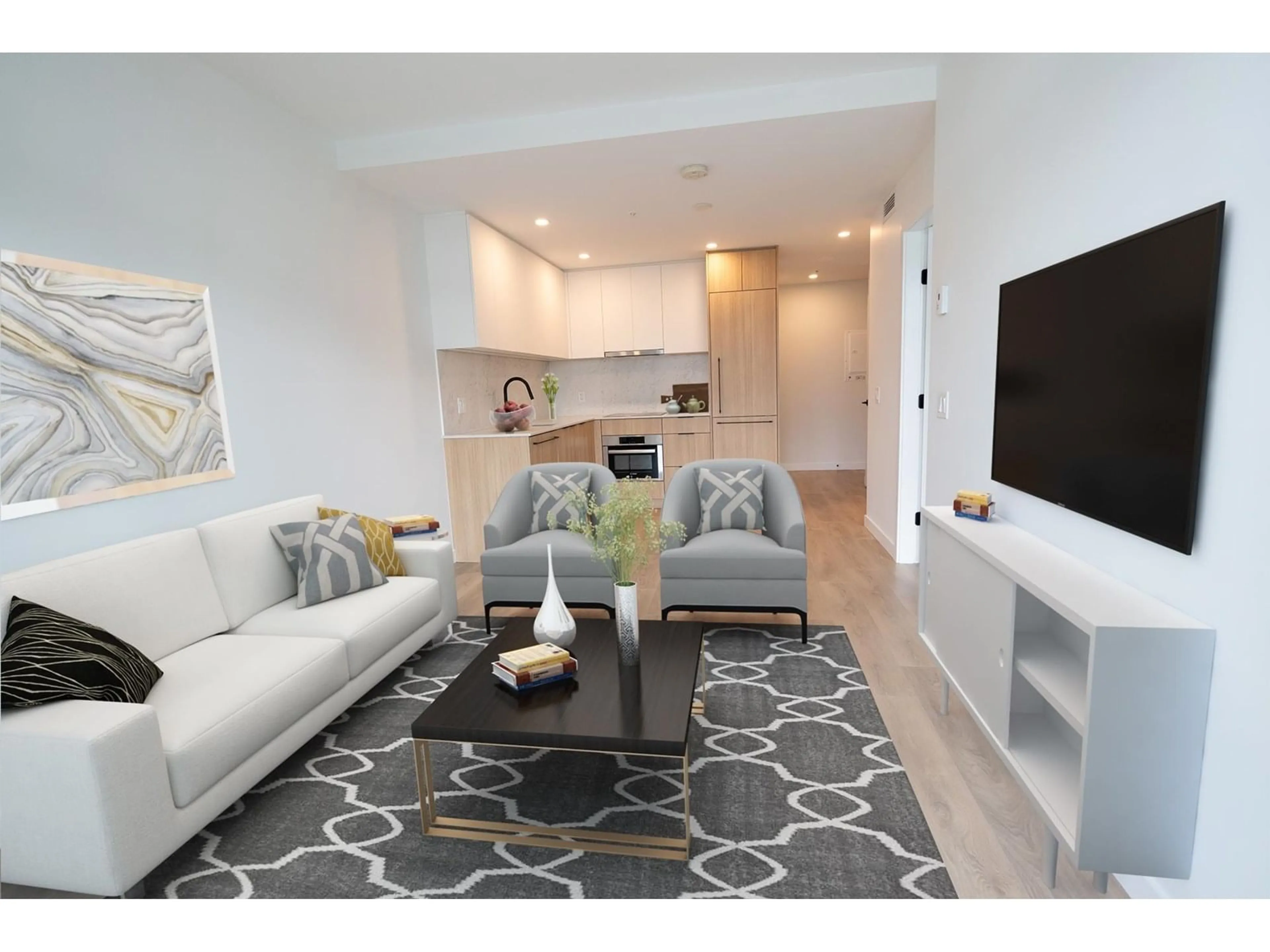Living room with furniture, unknown for 912 - 13685 102, Surrey British Columbia V3T1N7
