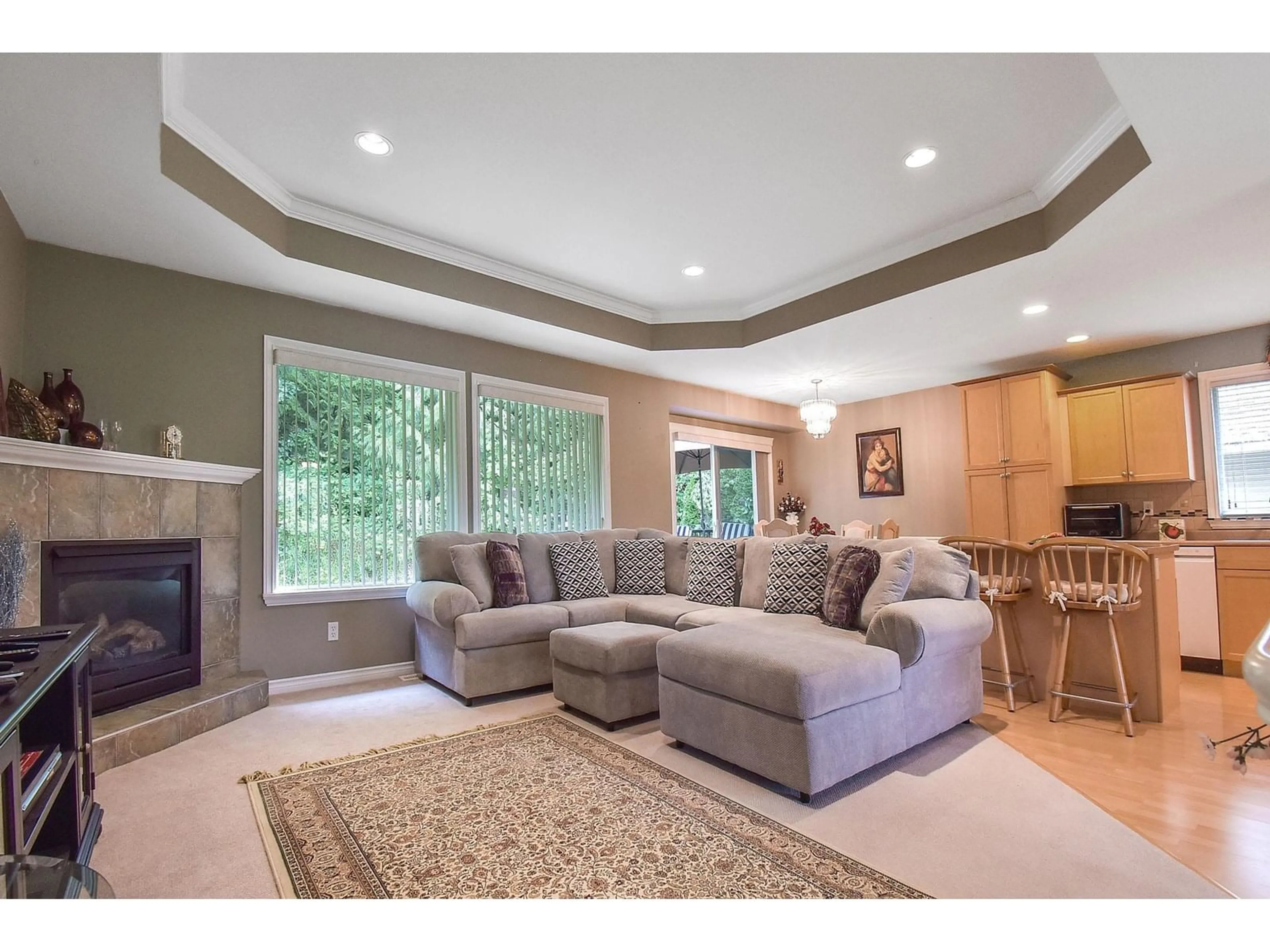 Living room with furniture, unknown for 35106 LABURNUM, Abbotsford British Columbia V2S8K3