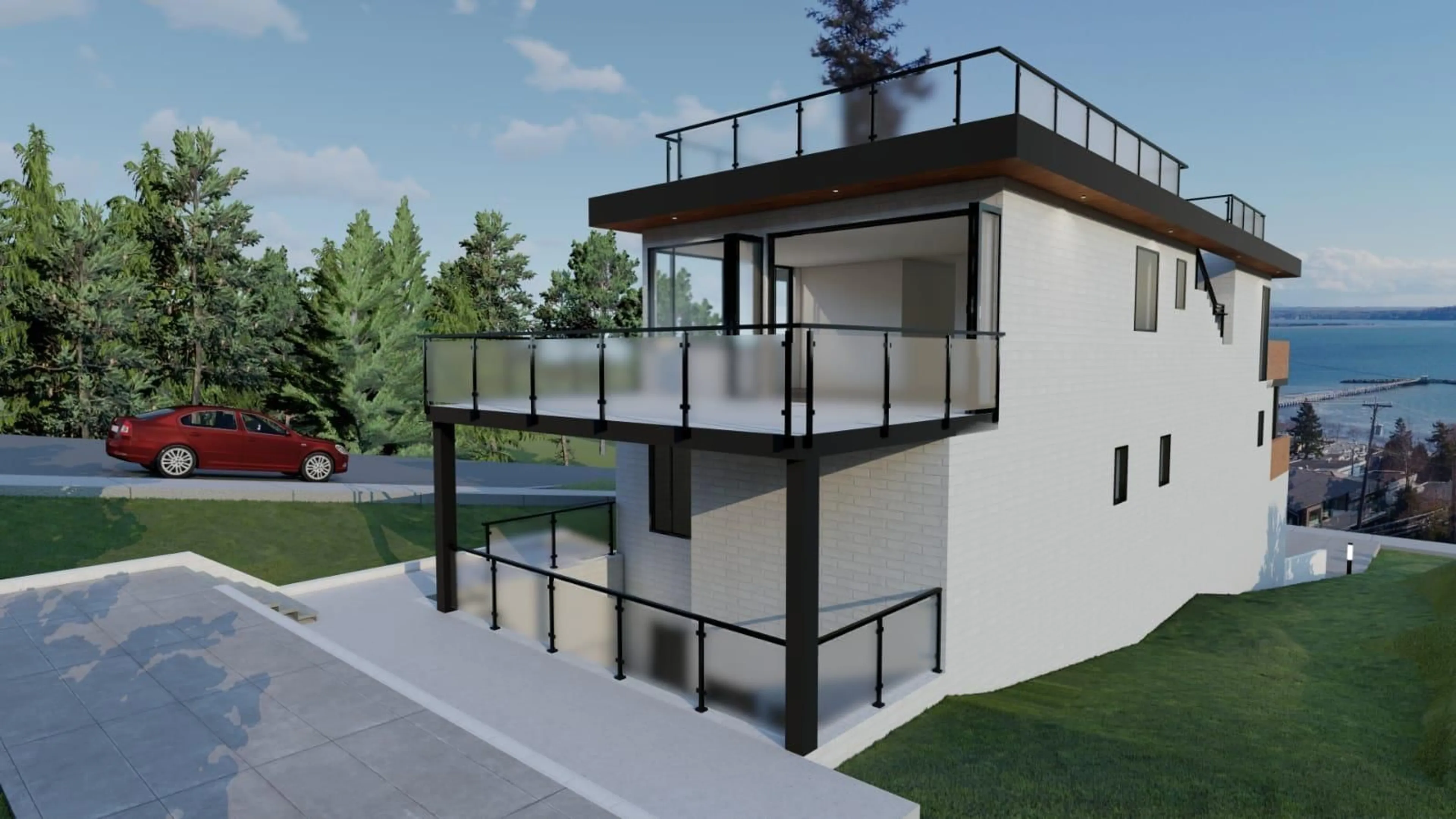 Home with vinyl exterior material, building for 14799 OXENHAM, Surrey British Columbia V4B2H8