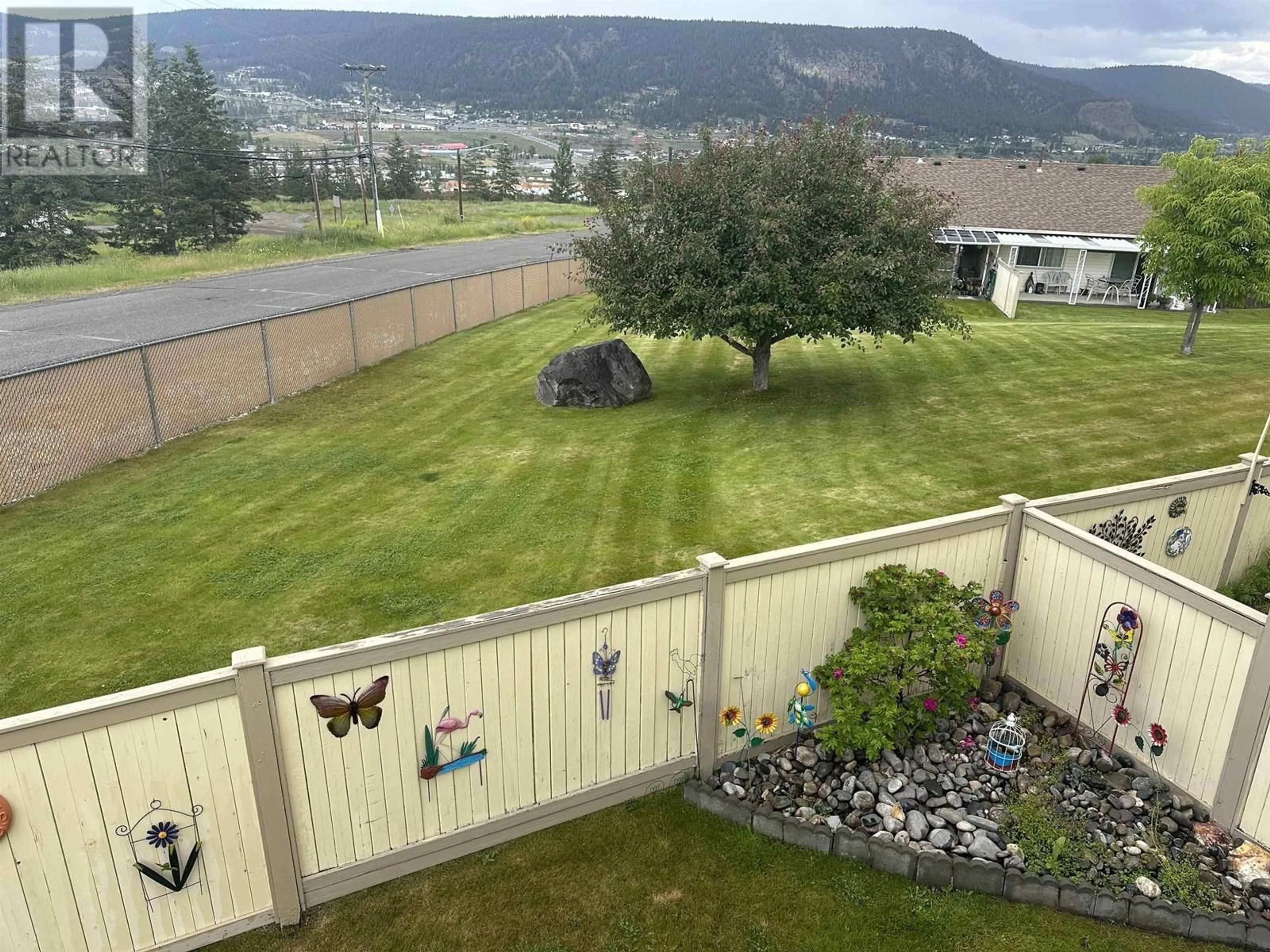 A pic from outside/outdoor area/front of a property/back of a property/a pic from drone, mountain view for 14 - 500 WOTZKE DRIVE, Williams Lake British Columbia V2G4K2