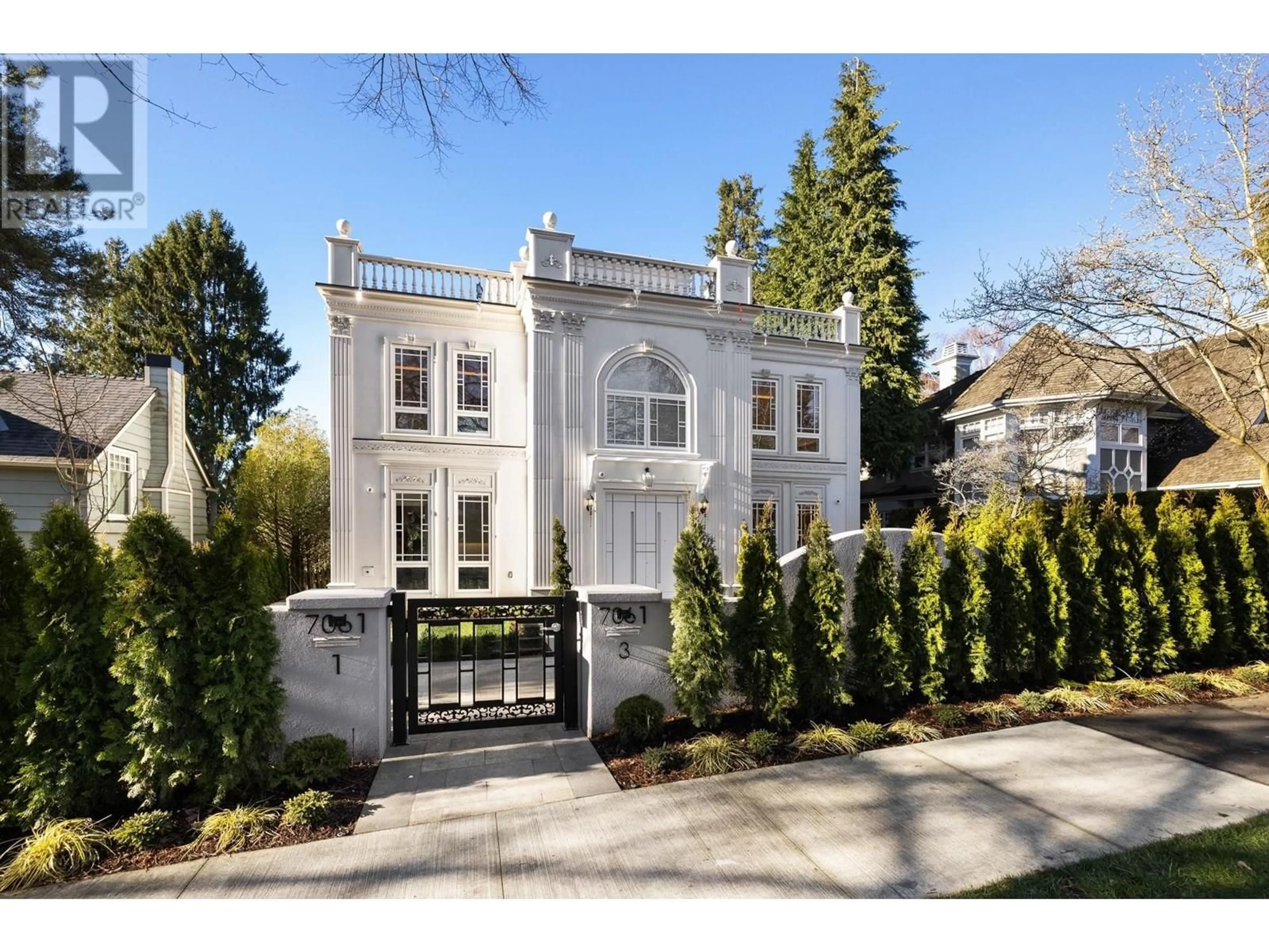 Home with brick exterior material, street for 7061 ADERA STREET, Vancouver British Columbia V6P5C5