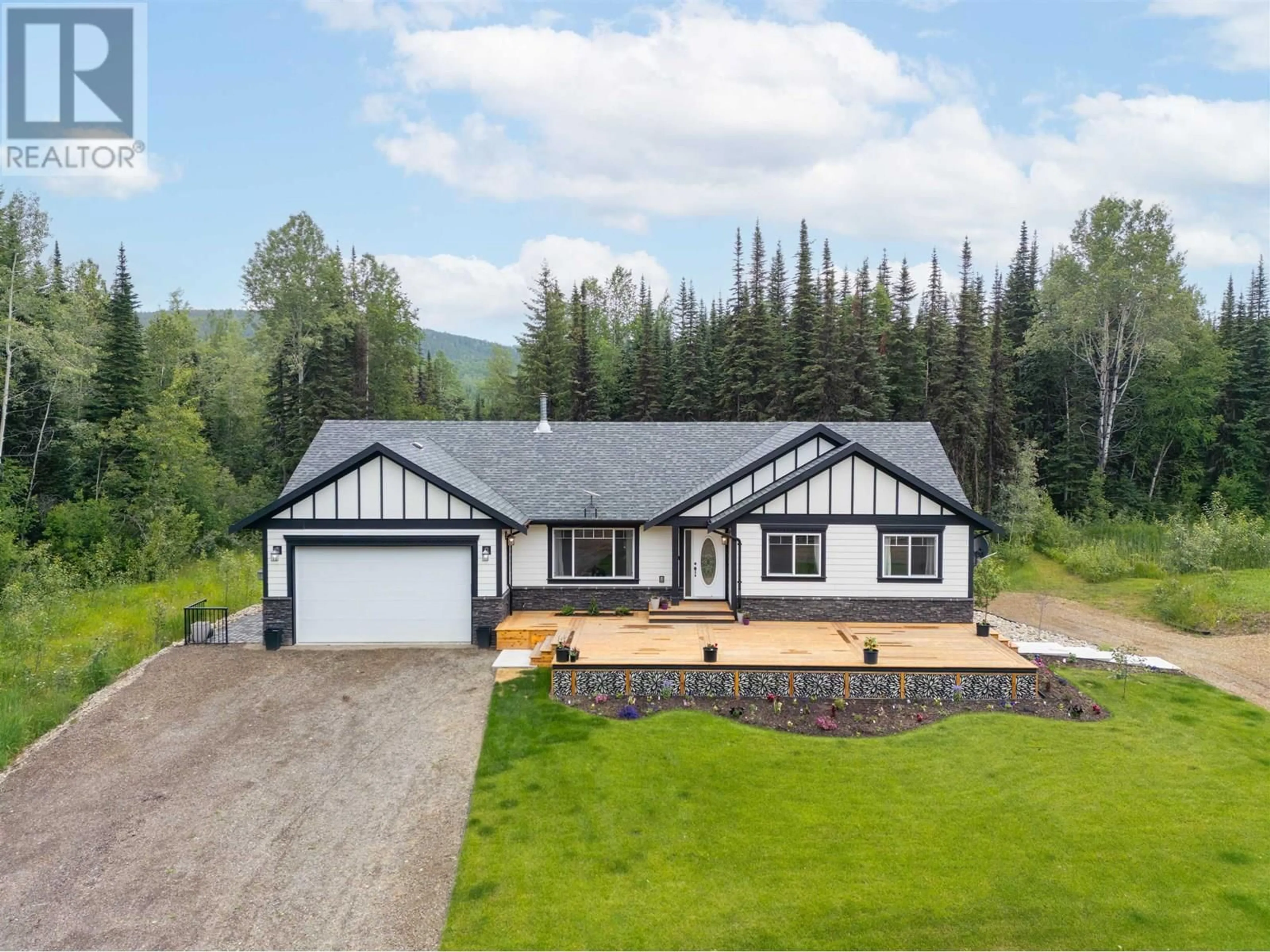 A pic from outside/outdoor area/front of a property/back of a property/a pic from drone, mountain view for 13562 KLEIN ROAD, Prince George British Columbia V2N6A8
