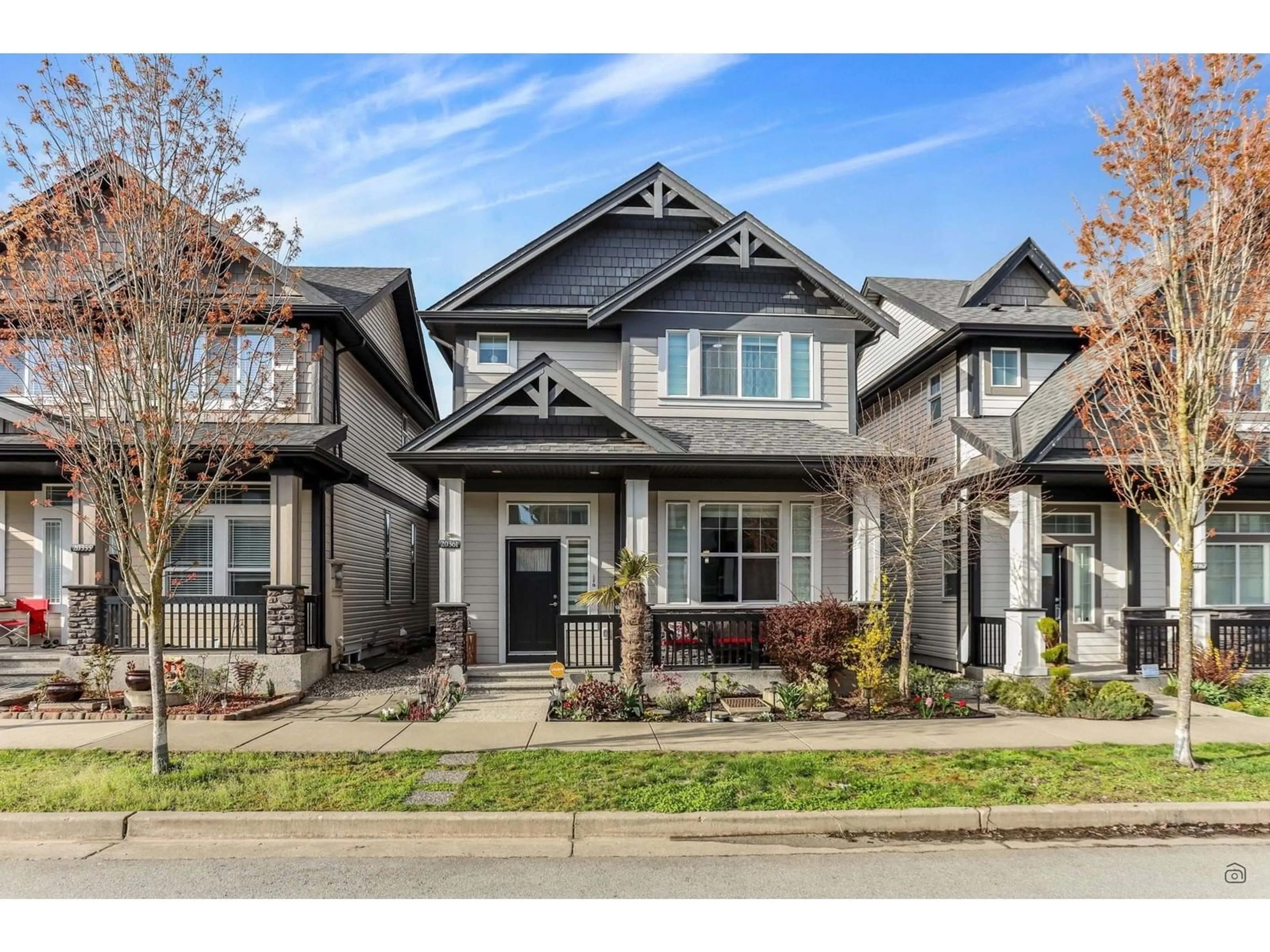 Home with brick exterior material, street for 20361 82A, Langley British Columbia V2Y0S3