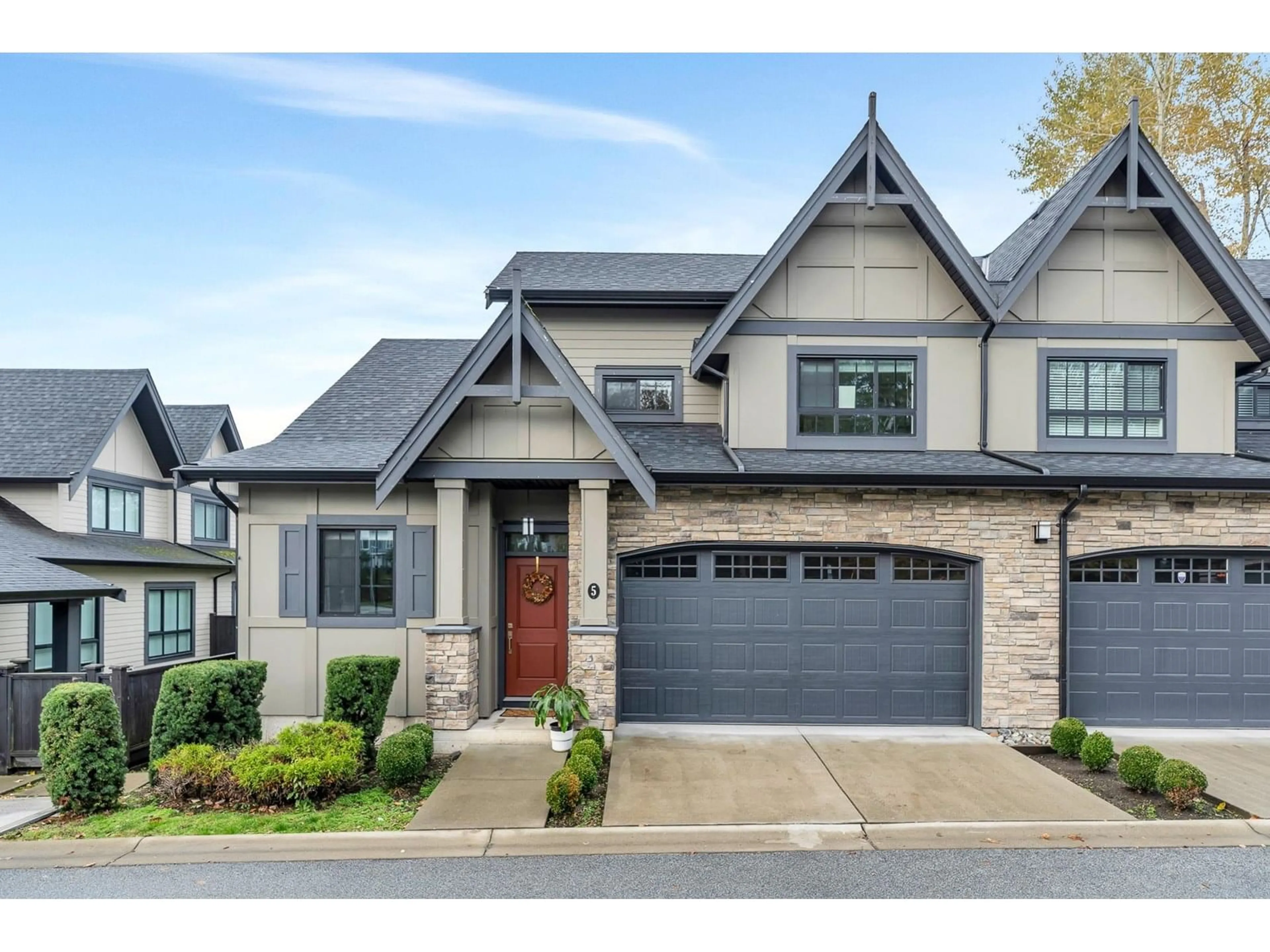 Home with brick exterior material, street for 5 - 7979 152, Surrey British Columbia V3S7S7