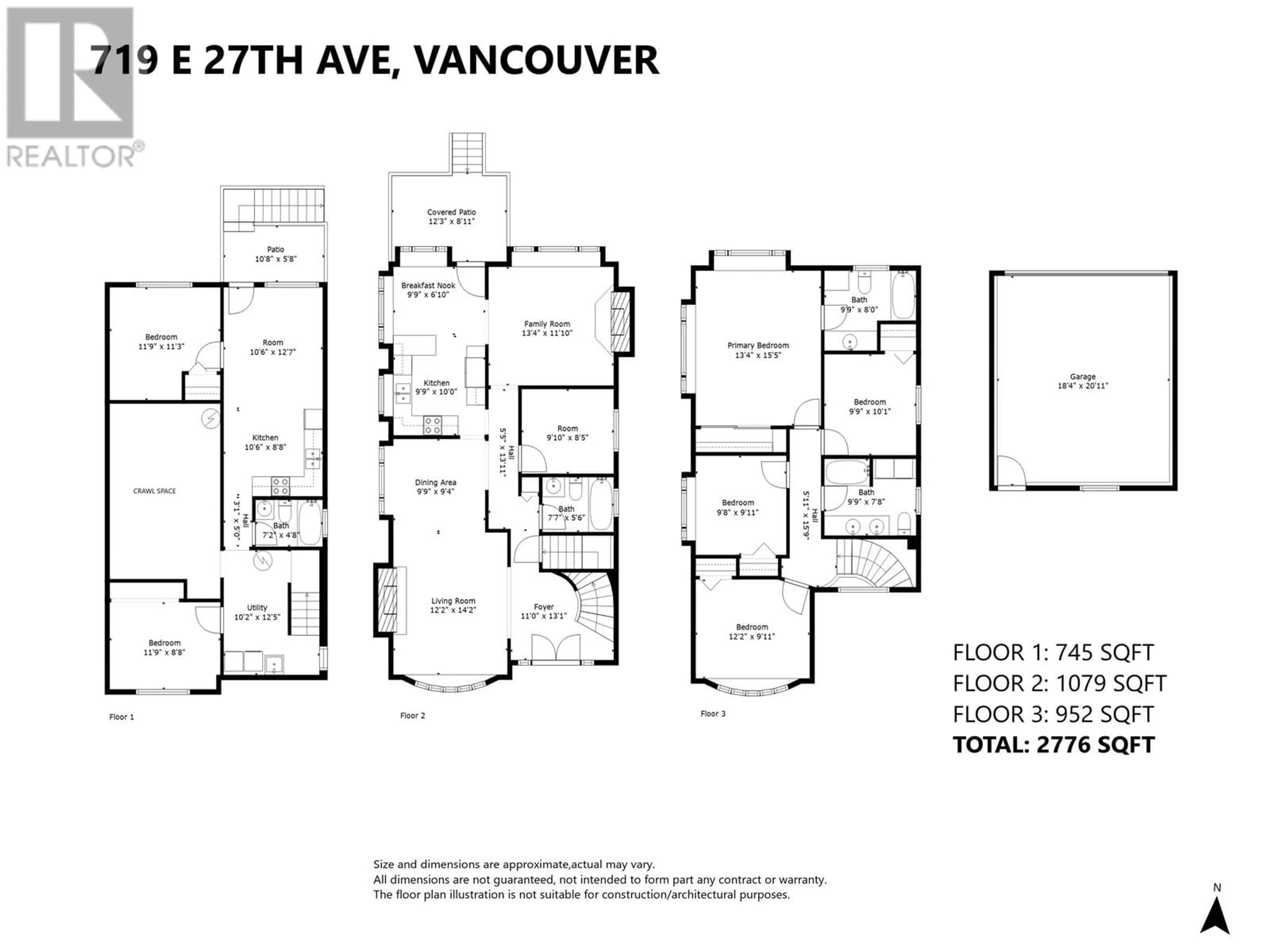 Floor plan for 719 27TH AVENUE, Vancouver British Columbia V5V2K8