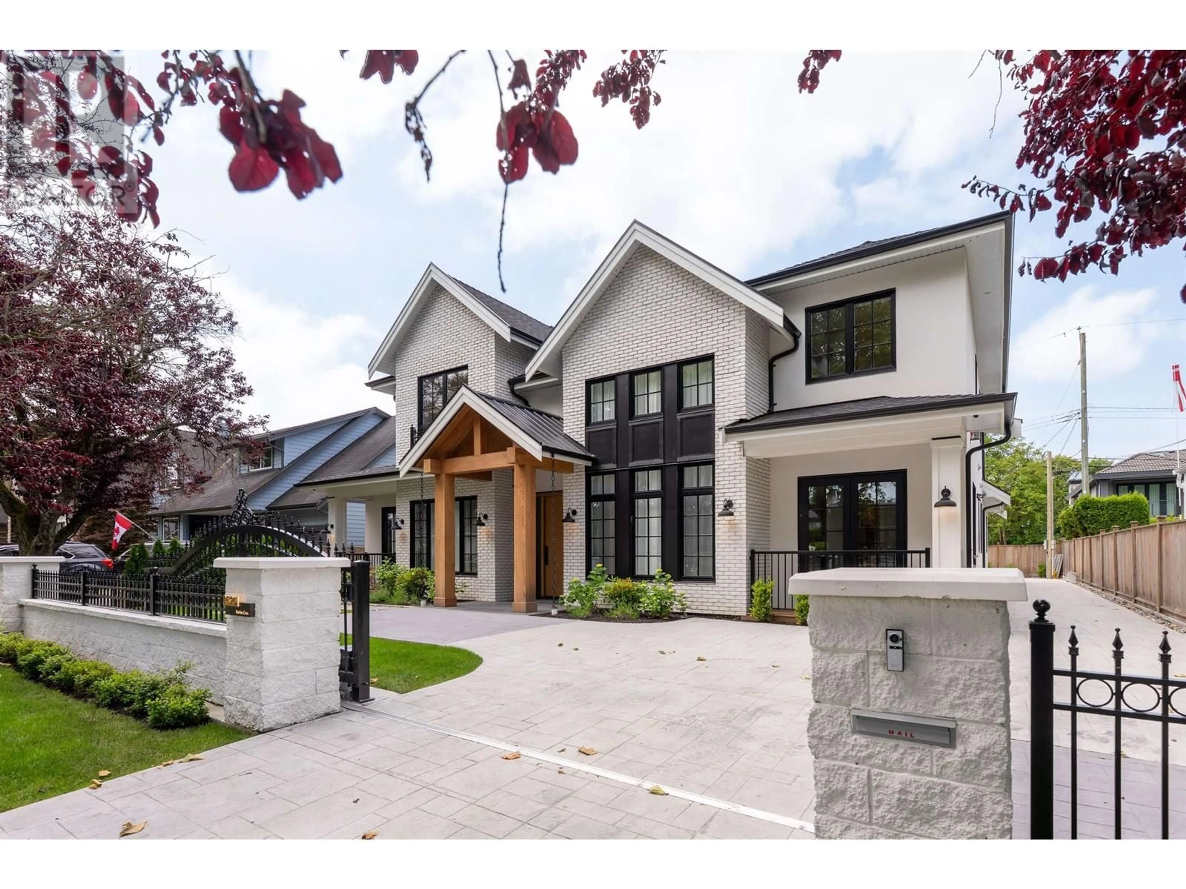 Home with brick exterior material, street for 8531 FAIRFAX CRESCENT, Richmond British Columbia V7C1X9