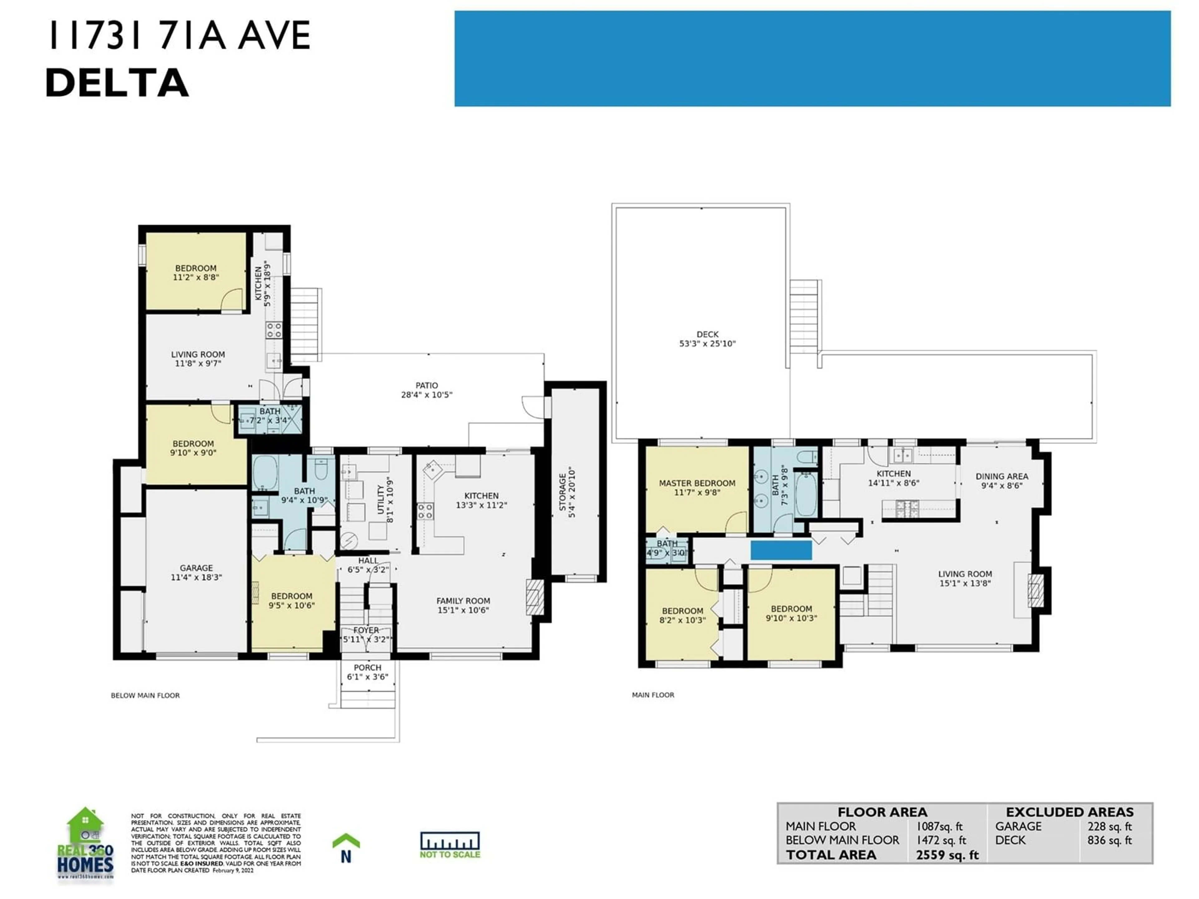 Floor plan for 11731 71A, Delta British Columbia V4E1W9