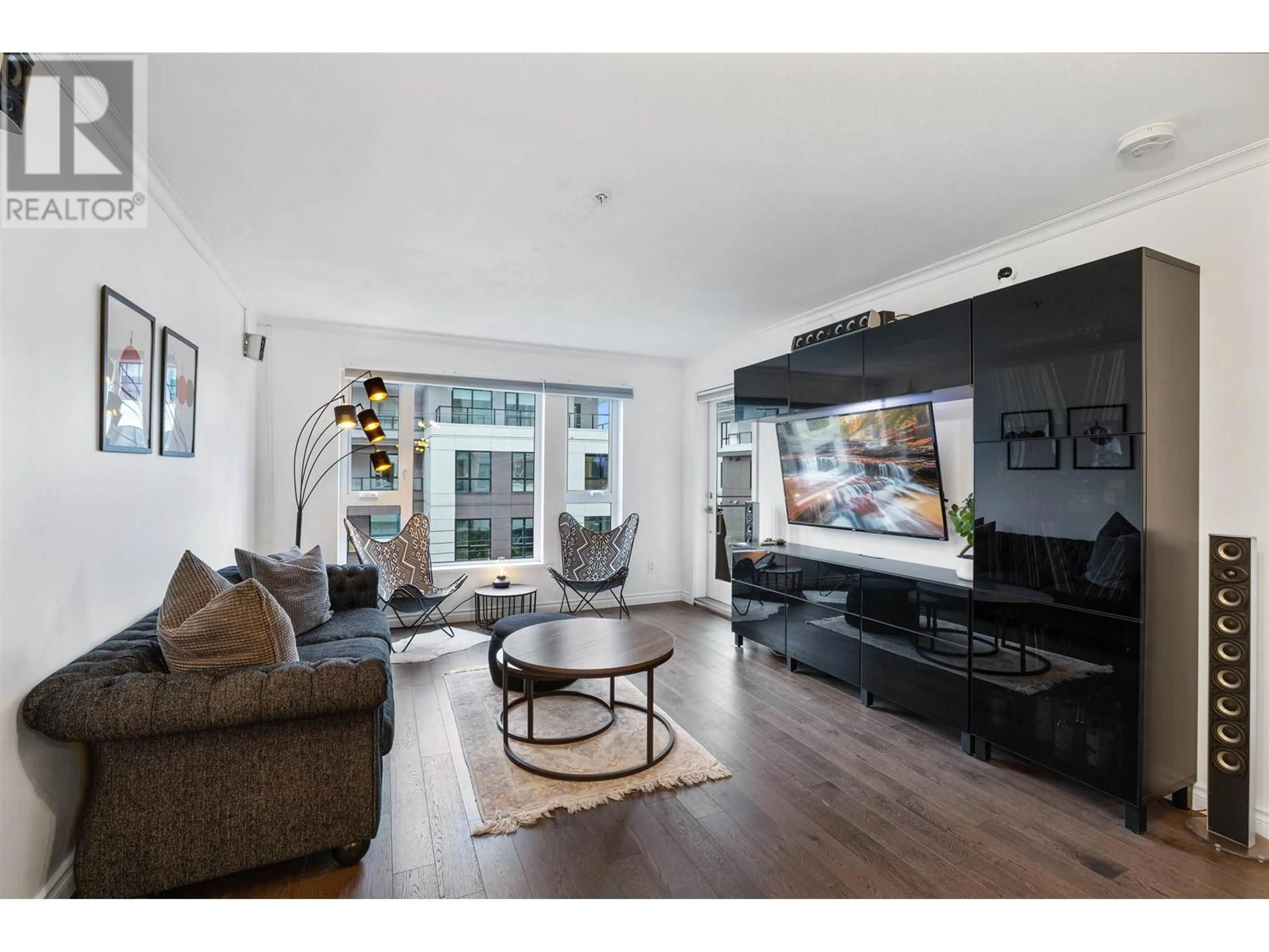 Living room with furniture, unknown for 318 - 221 3RD STREET, North Vancouver British Columbia V7L0C1