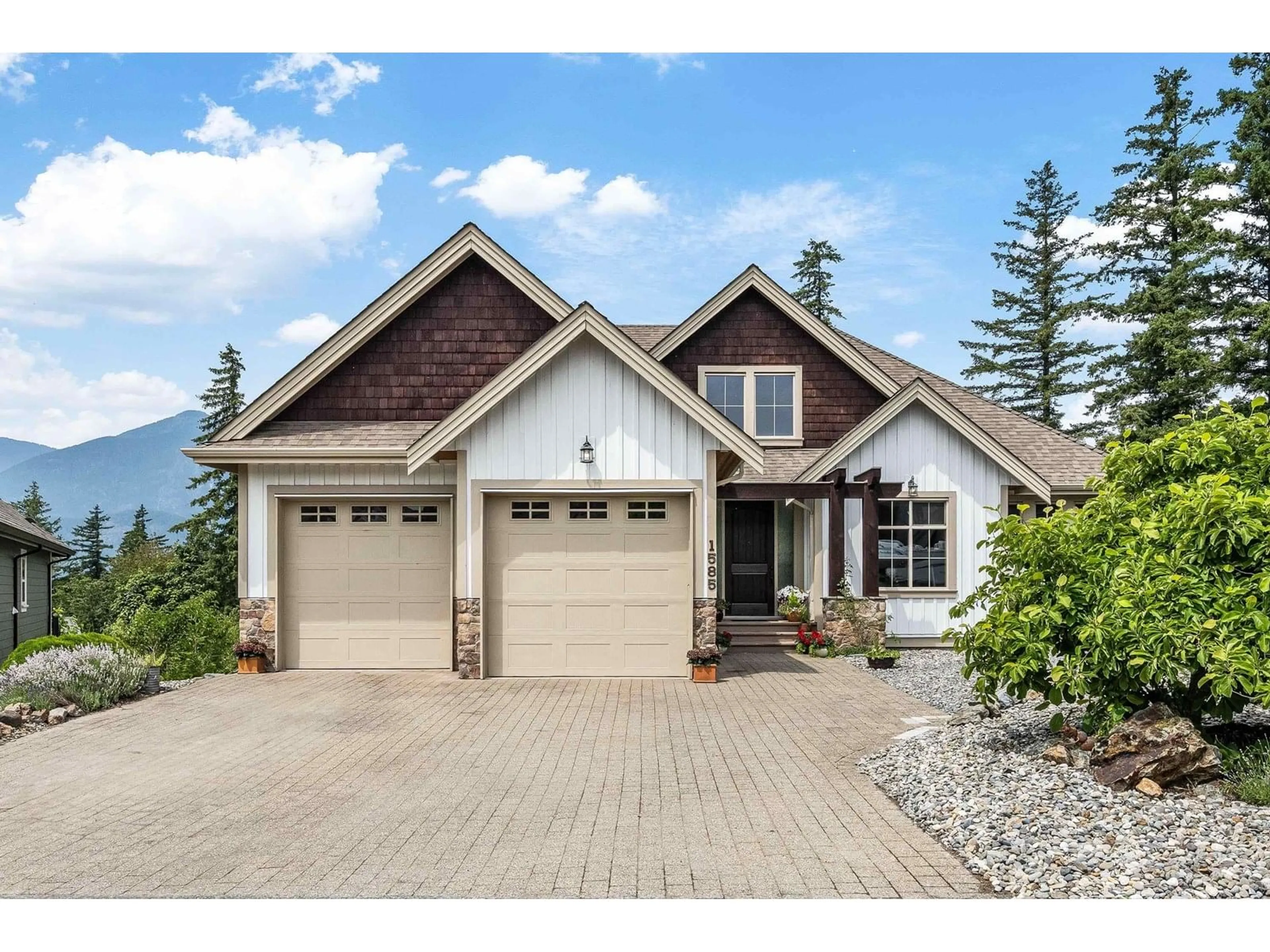 Home with brick exterior material, street for 1585 WOODSIDE PLACE, Agassiz British Columbia V0M1A1