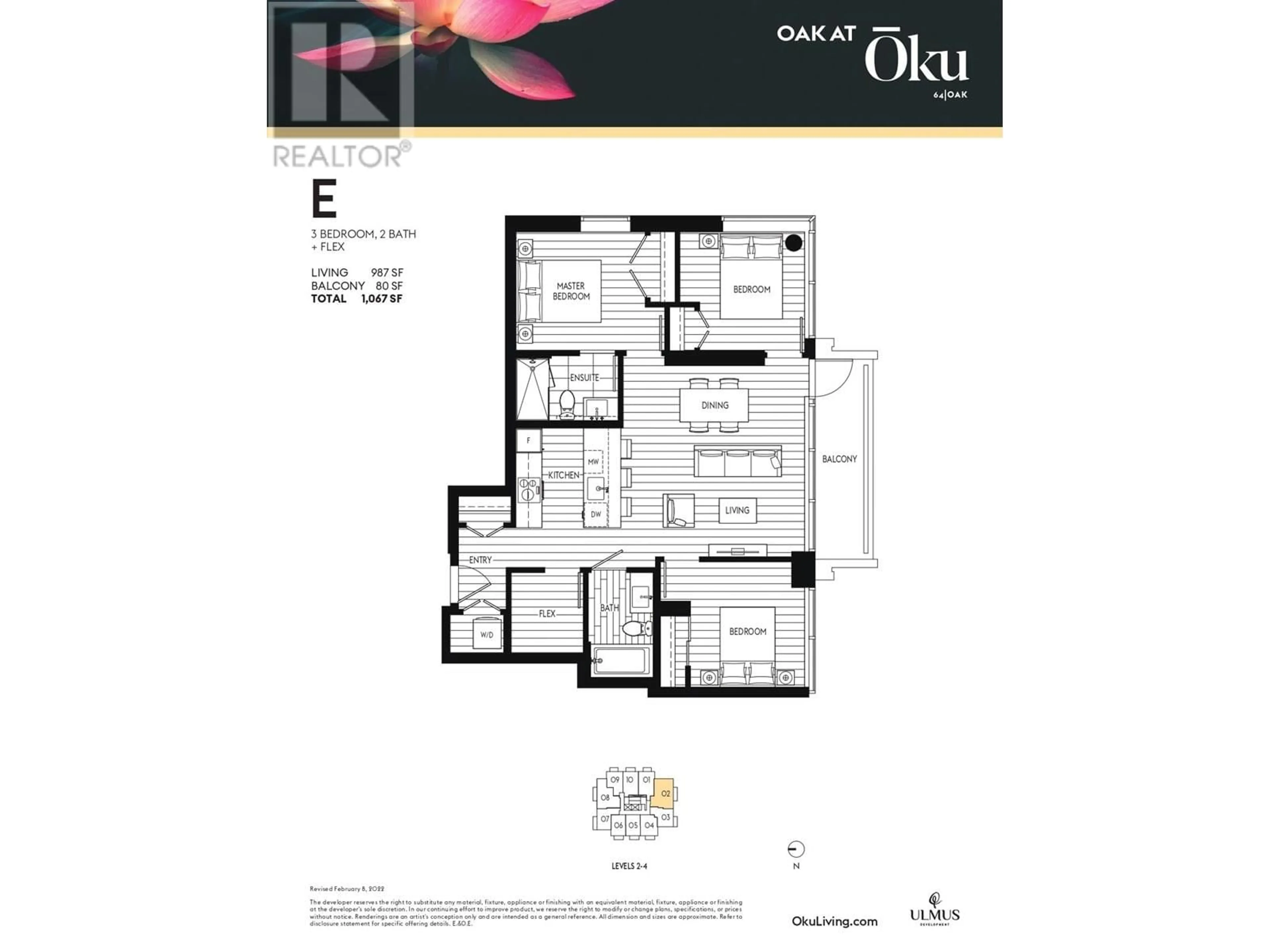 Floor plan for 202 - 8030 OAK STREET, Vancouver British Columbia V6P4A8