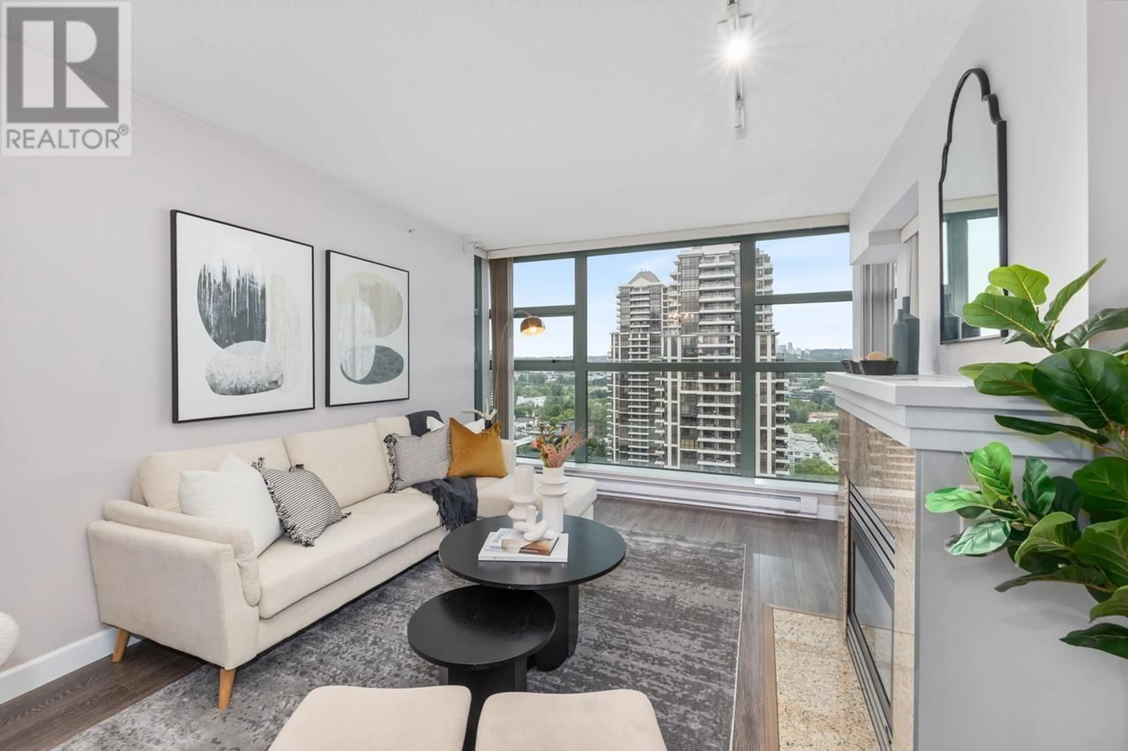Living room with furniture, unknown for 1705 - 4388 BUCHANAN STREET, Burnaby British Columbia V5C6R8