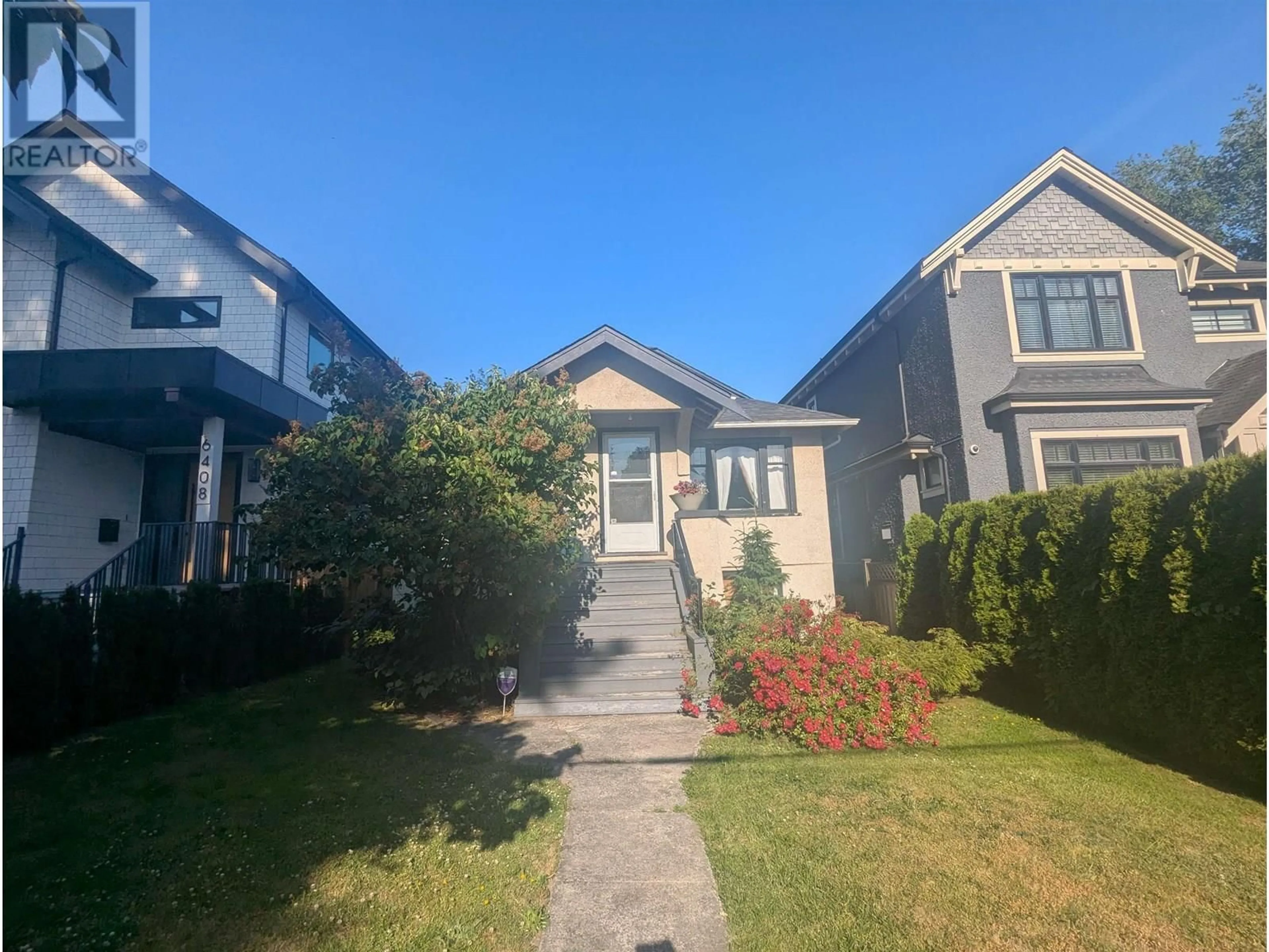 Home with vinyl exterior material, street for 6422 VINE STREET, Vancouver British Columbia V6M4B1