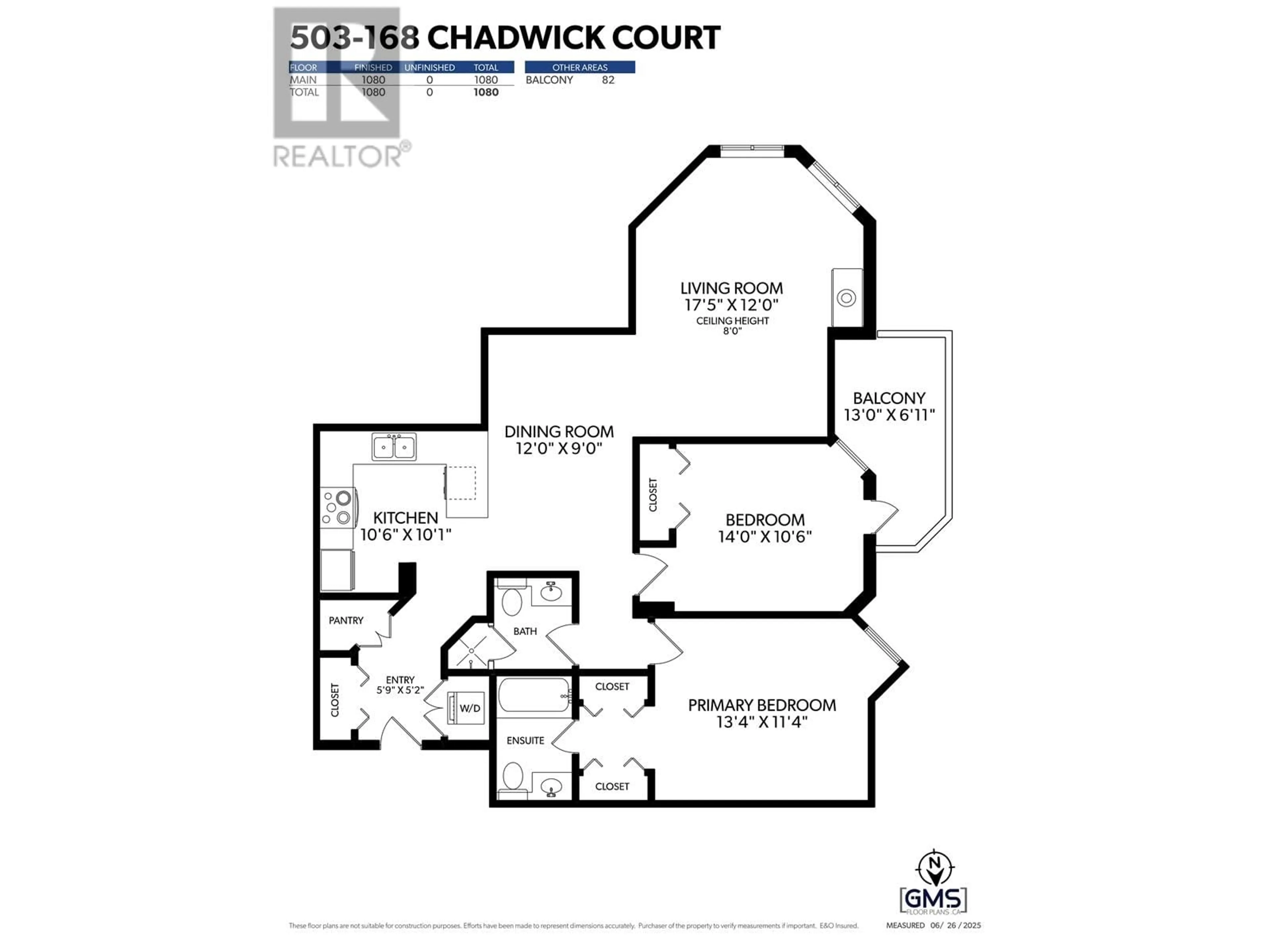 Floor plan for 508 - 168 CHADWICK COURT, North Vancouver British Columbia V7M3L4