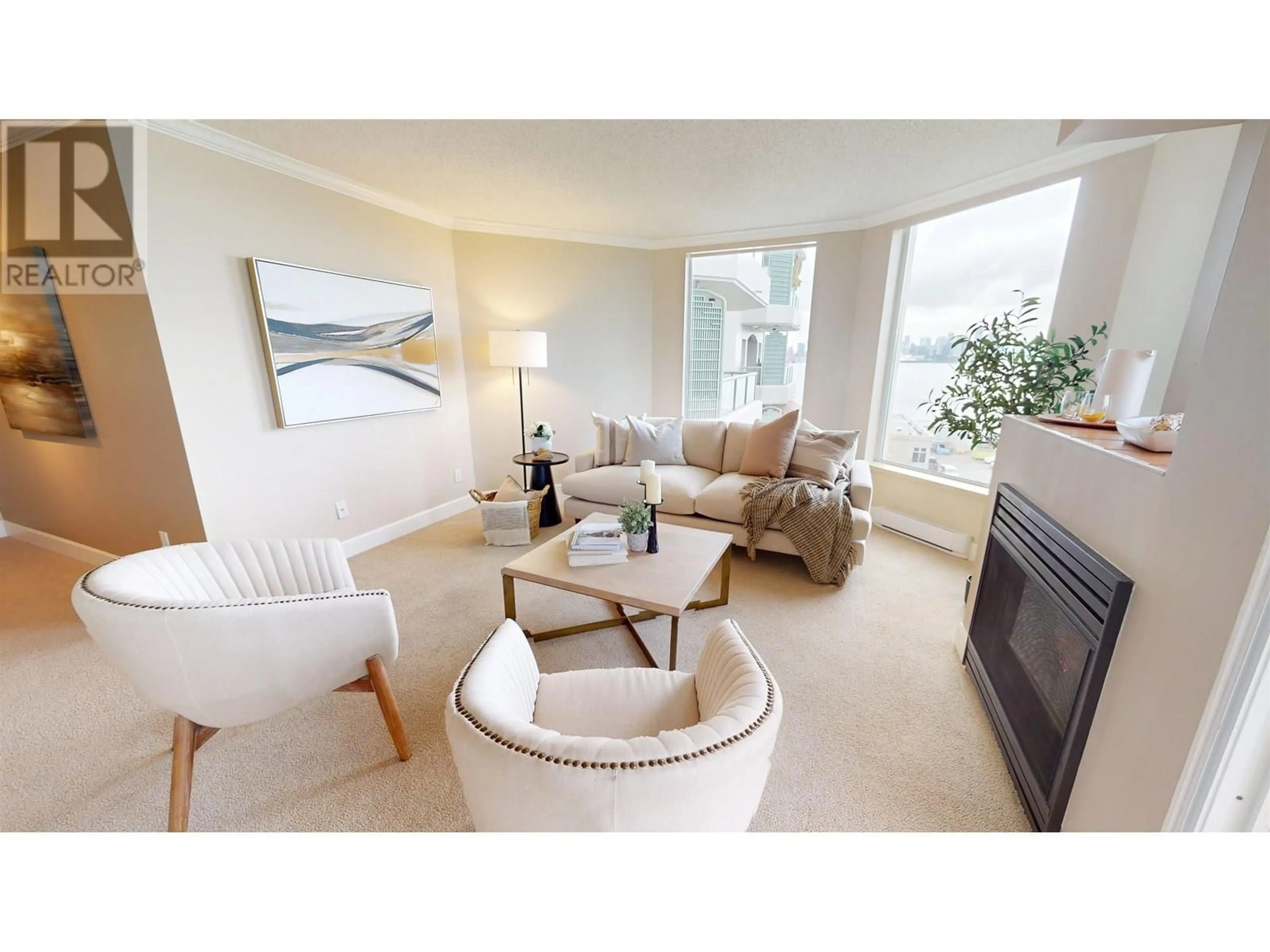 Living room with furniture, unknown for 508 - 168 CHADWICK COURT, North Vancouver British Columbia V7M3L4