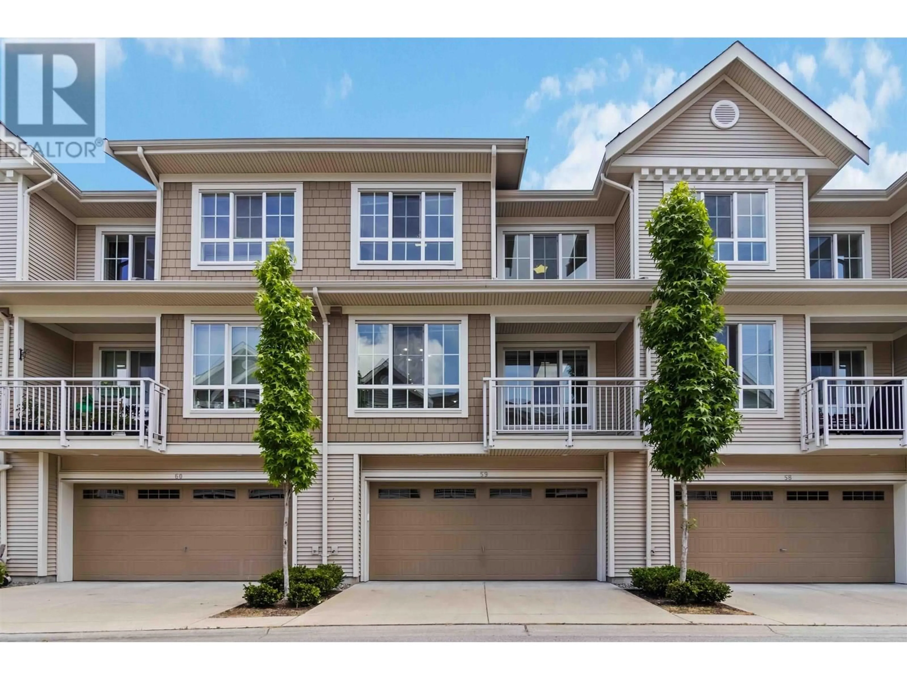Home with vinyl exterior material, street for 59 - 5510 ADMIRAL WAY, Ladner British Columbia V4K0C3