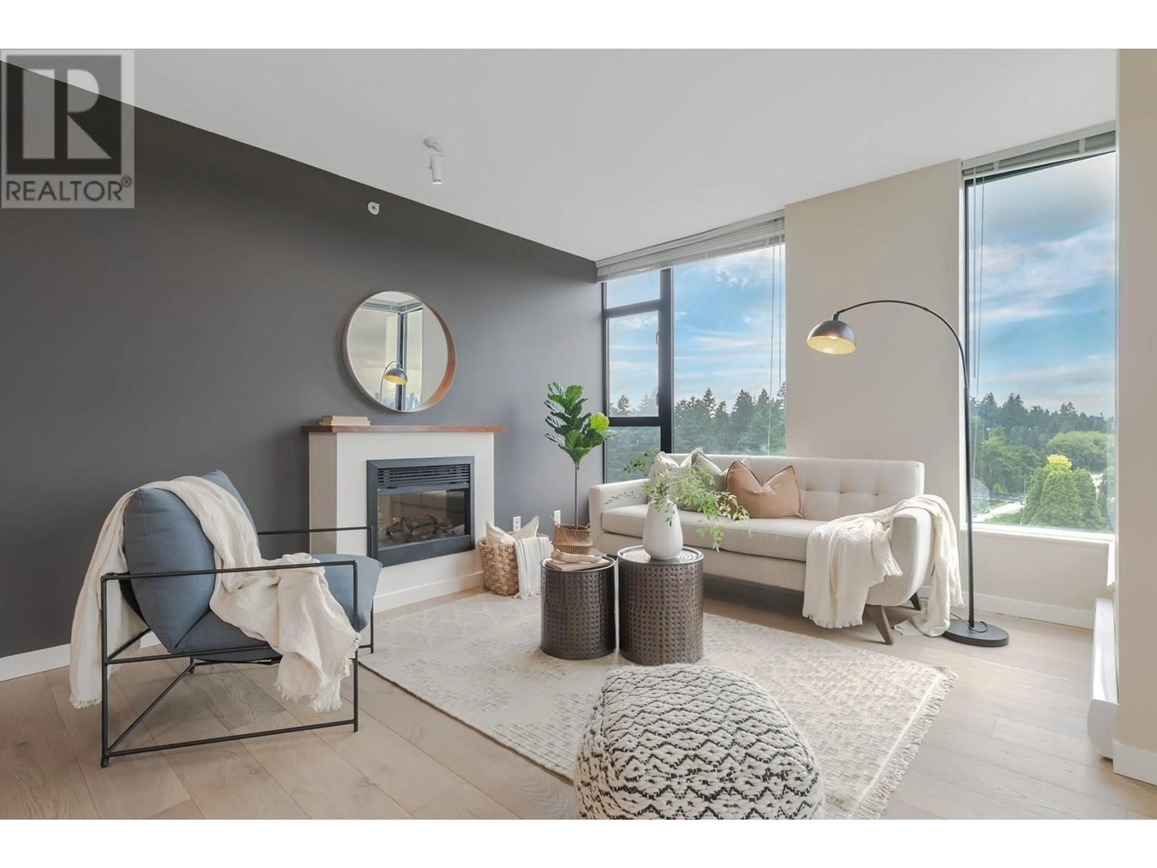 Living room with furniture, unknown for 2203 - 15 ROYAL AVENUE, New Westminster British Columbia V3L0A9