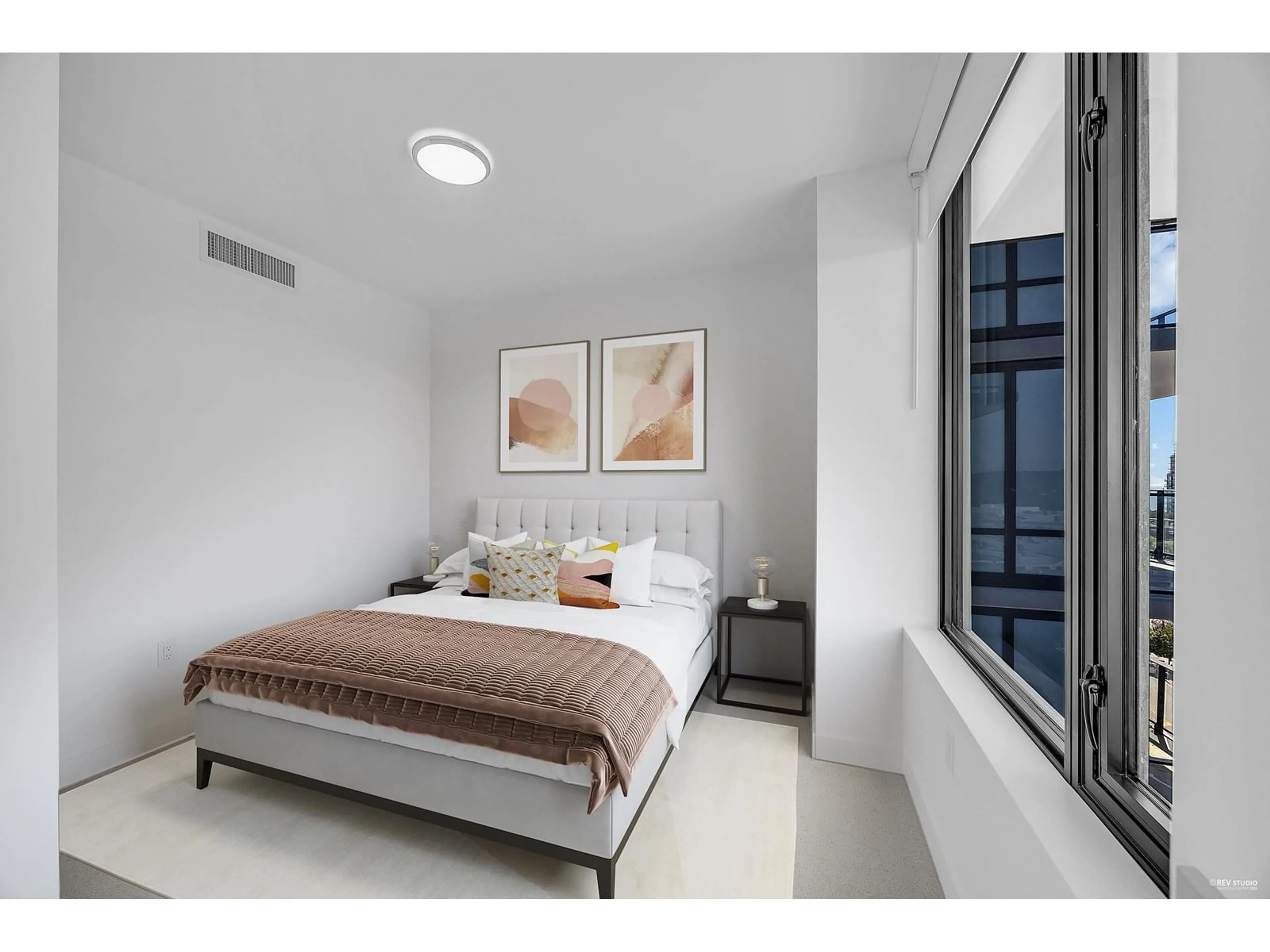Bedroom with bed, unknown for 810 - 1588 JOHNSTON, White Rock British Columbia V4B0C5